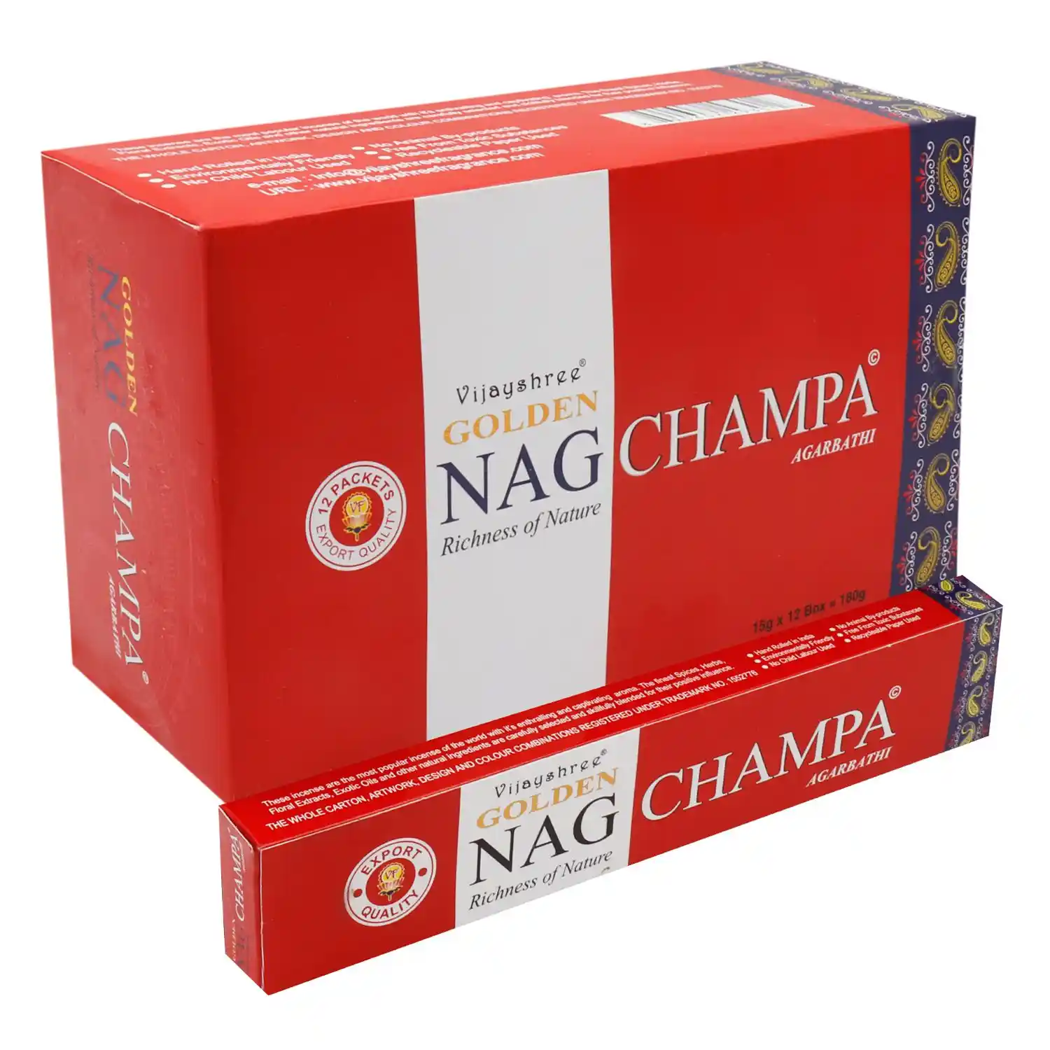 golden nag champa incense sticks (15g) – traditional hand rolled fragrance golden nag champa incense sticks (15g) – traditional hand rolled fragrance