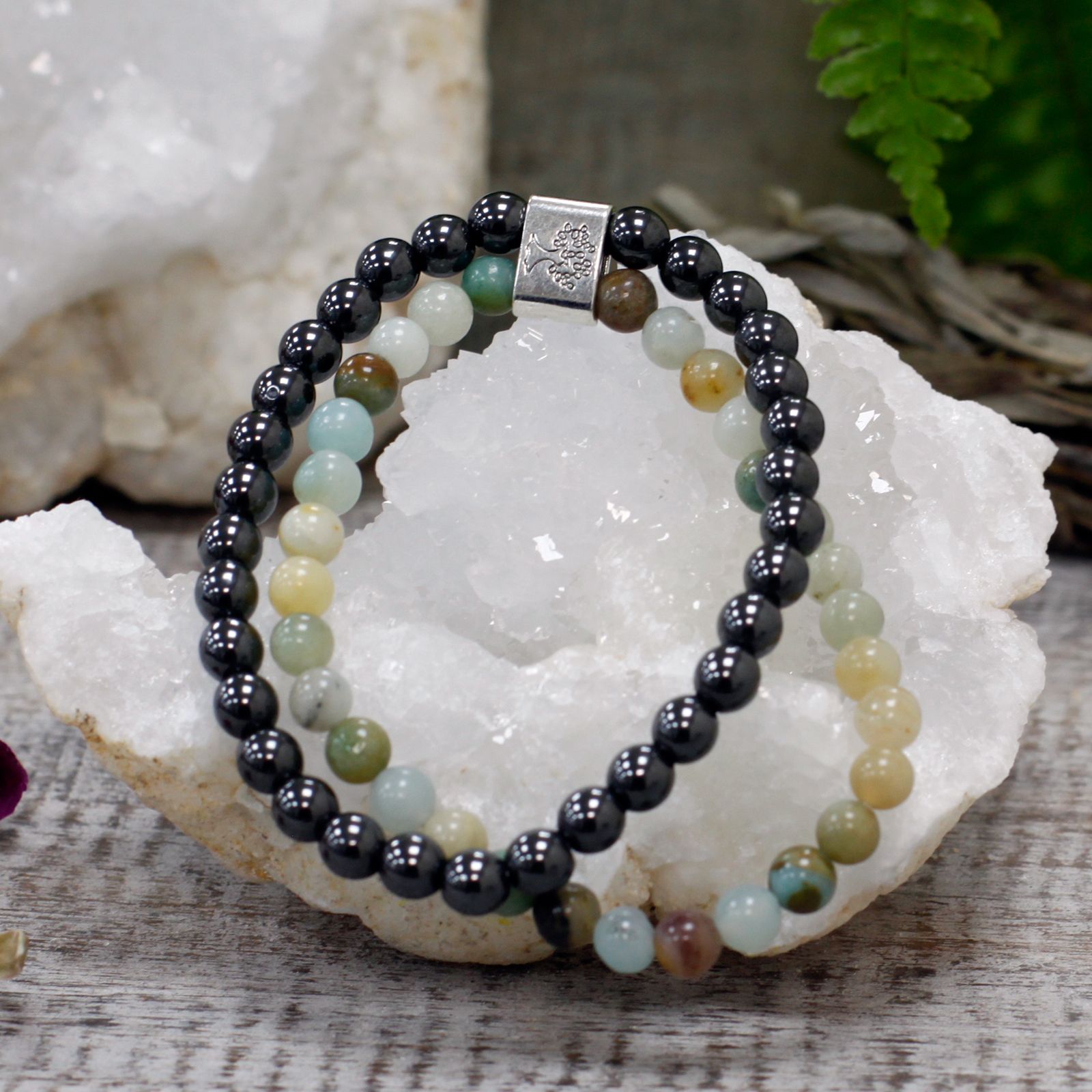 bG9jYWw6Ly9tZWRpYS85Ry9KRC82MFIzMEMxRzZNVktKRDlHLzkyZWQ5NzVmLmpwZWc.jpg Magnetic Gemstone Bracelet - Amazonite - Image 5