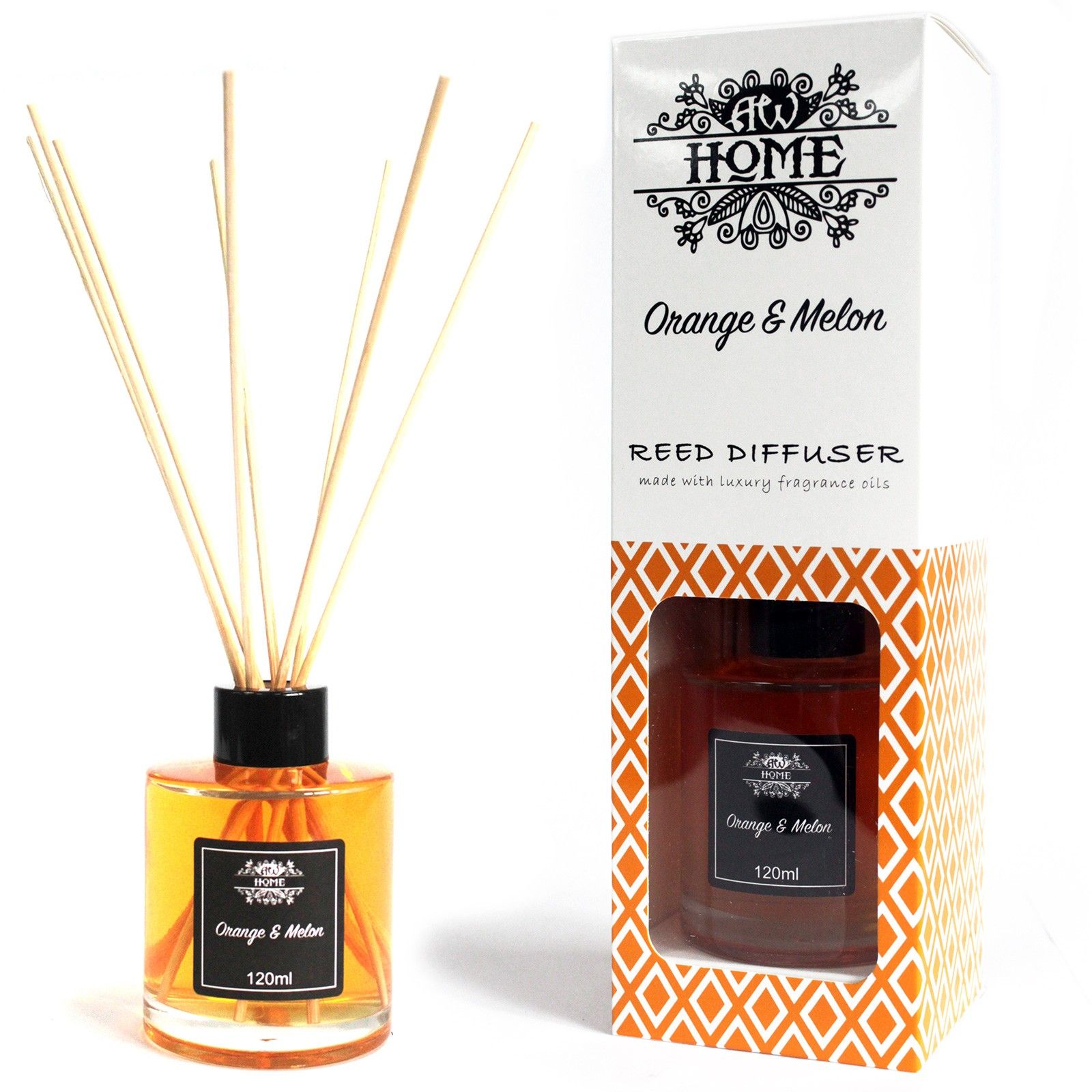 bG9jYWw6Ly9tZWRpYS85SC80RS82MFIzMEMxRzZHVzM0RTlIL2VjM2RjYzI3LmpwZWc.jpg 120ml Reed Diffuser - Orange & Melon