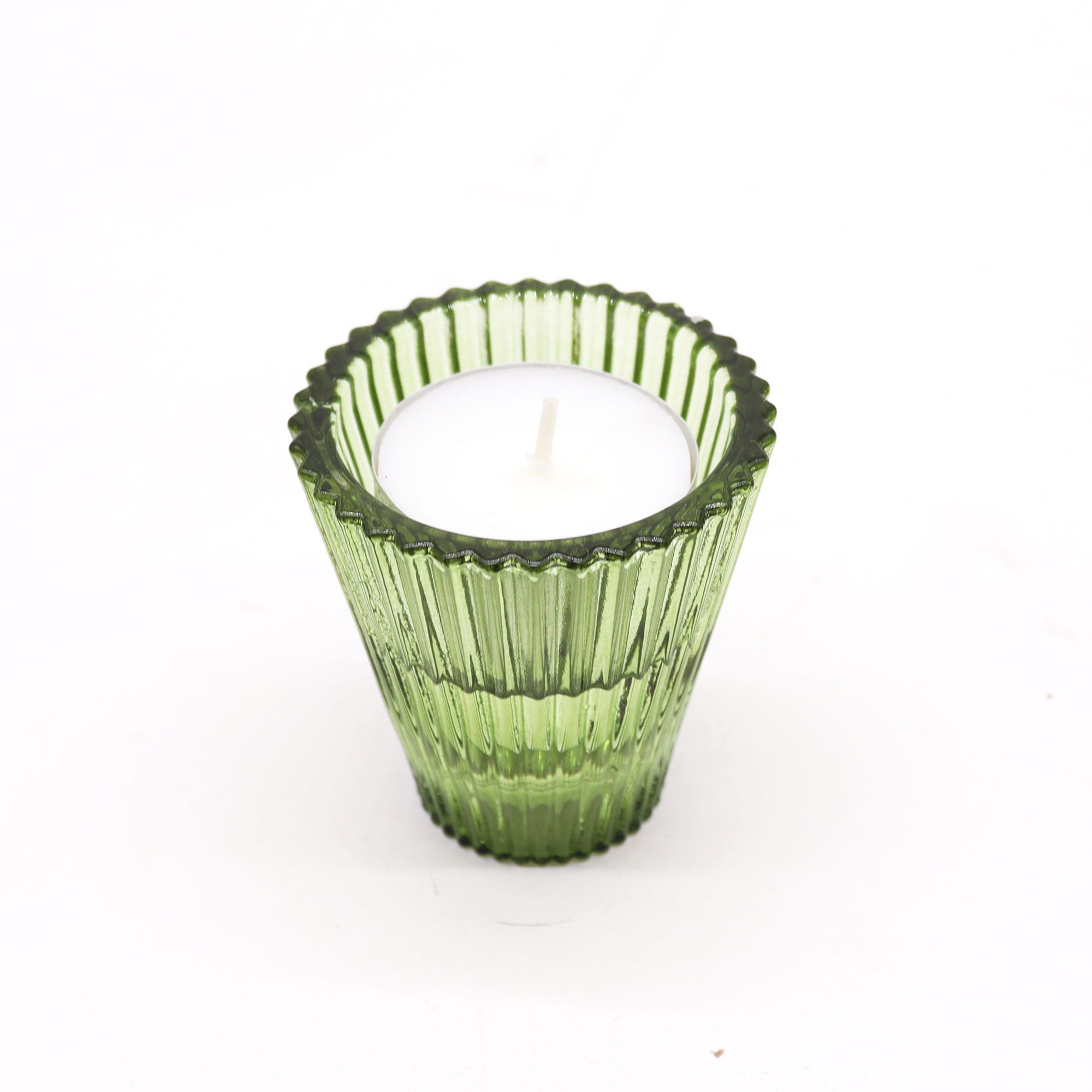 bG9jYWw6Ly9tZWRpYS85SC84RS82MFIzMEMxSDc0UjM4RTlIL2UzYmQwZTBmLmpwZWc.jpg Flip Dinner Candle / Tealight Holder - Garden Jade