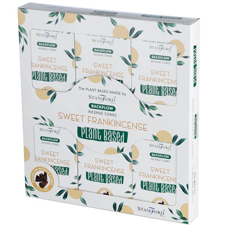 bG9jYWw6Ly9tZWRpYS85Si9BRC82MFIzMEMxRzZSU0tBRDlKLzY2Mzg1OTMxLmpwZWc.jpg Plant Based Backflow Incense Cones - Sweet Frankincense - Image 2