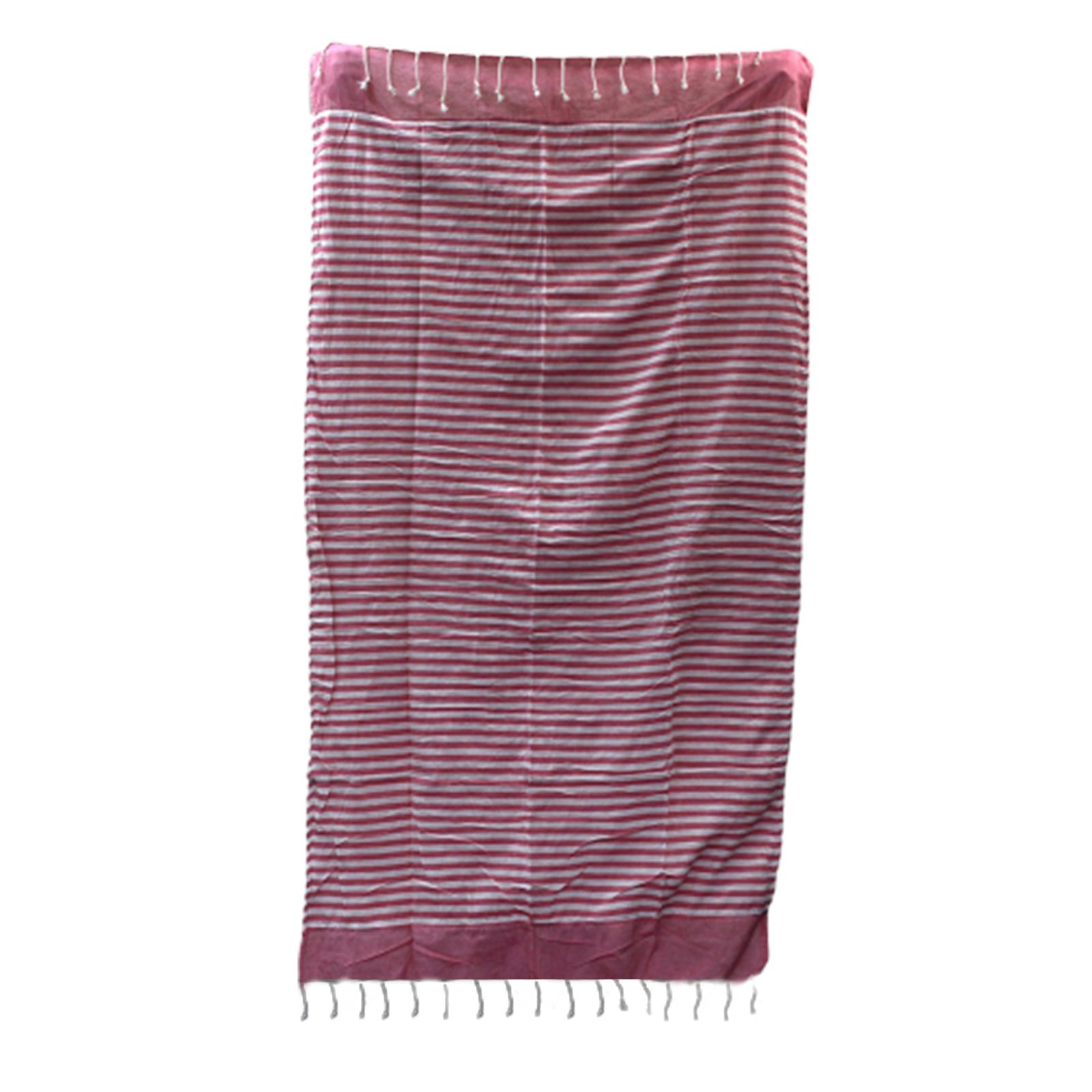 bG9jYWw6Ly9tZWRpYS85Ti80Qy82MFIzMEMxRzZNVzM0QzlOLzVmMzNjNjdlLmpwZWc-1.jpg Cotton Pario Towel - 100x180 cm - Hot Pink - Image 4