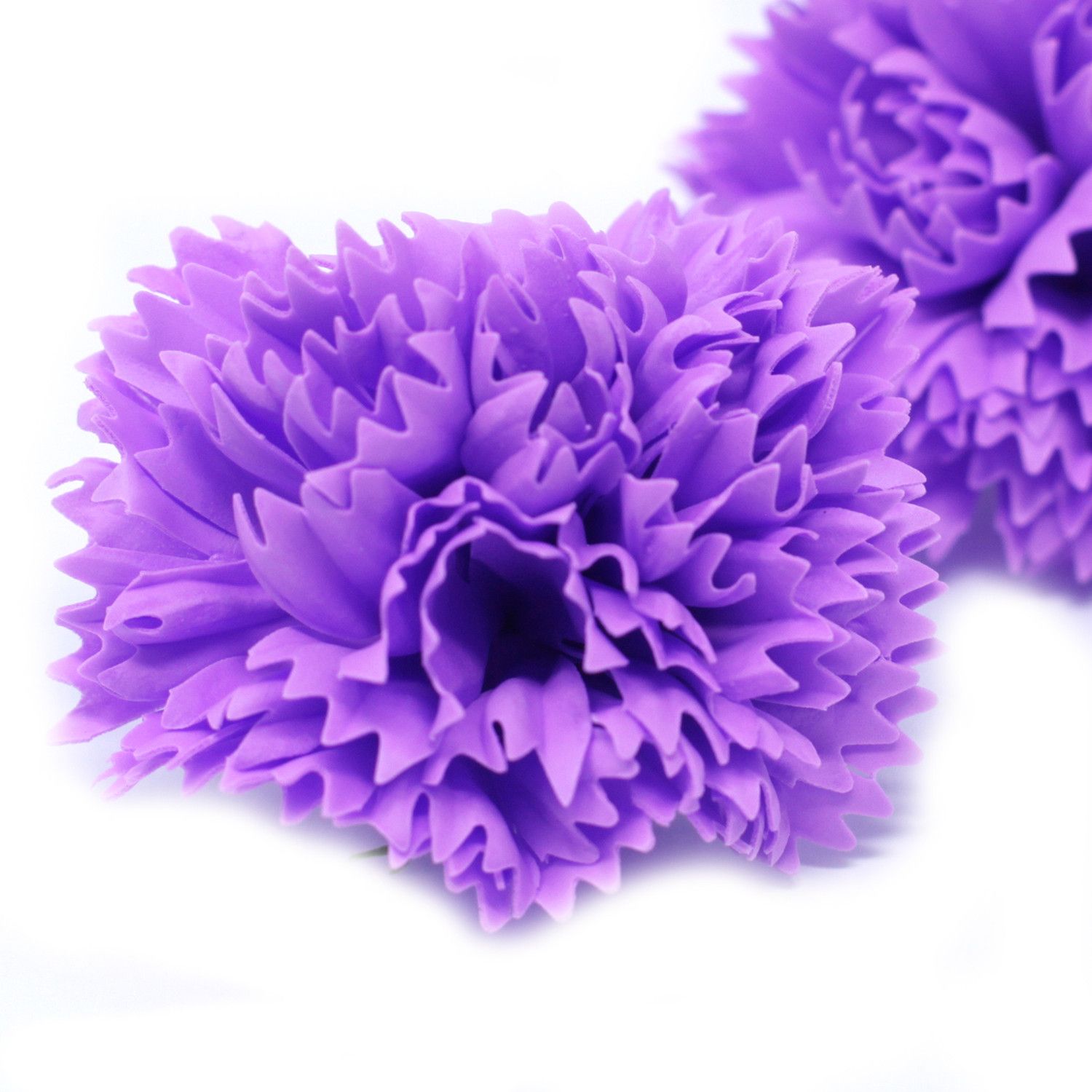 bG9jYWw6Ly9tZWRpYS85Ti9FRC82MFIzMEMxRzZNVDNFRDlOLzRhMjg4N2ZkLmpwZWc.jpg Flores Artesanas de sabão - cravo - Violeta - Image 3
