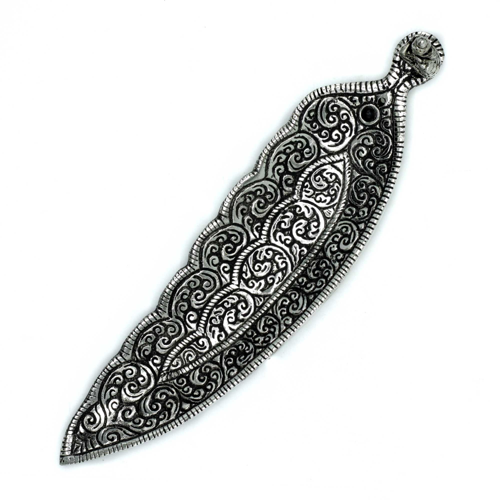 bG9jYWw6Ly9tZWRpYS85US80RC82MFIzMEMxRzZXUzM0RDlRLzBkZDliMDQ0LmpwZWc.jpg Polished Aluminum Buddha Long Shaped Incense Holder 23cm