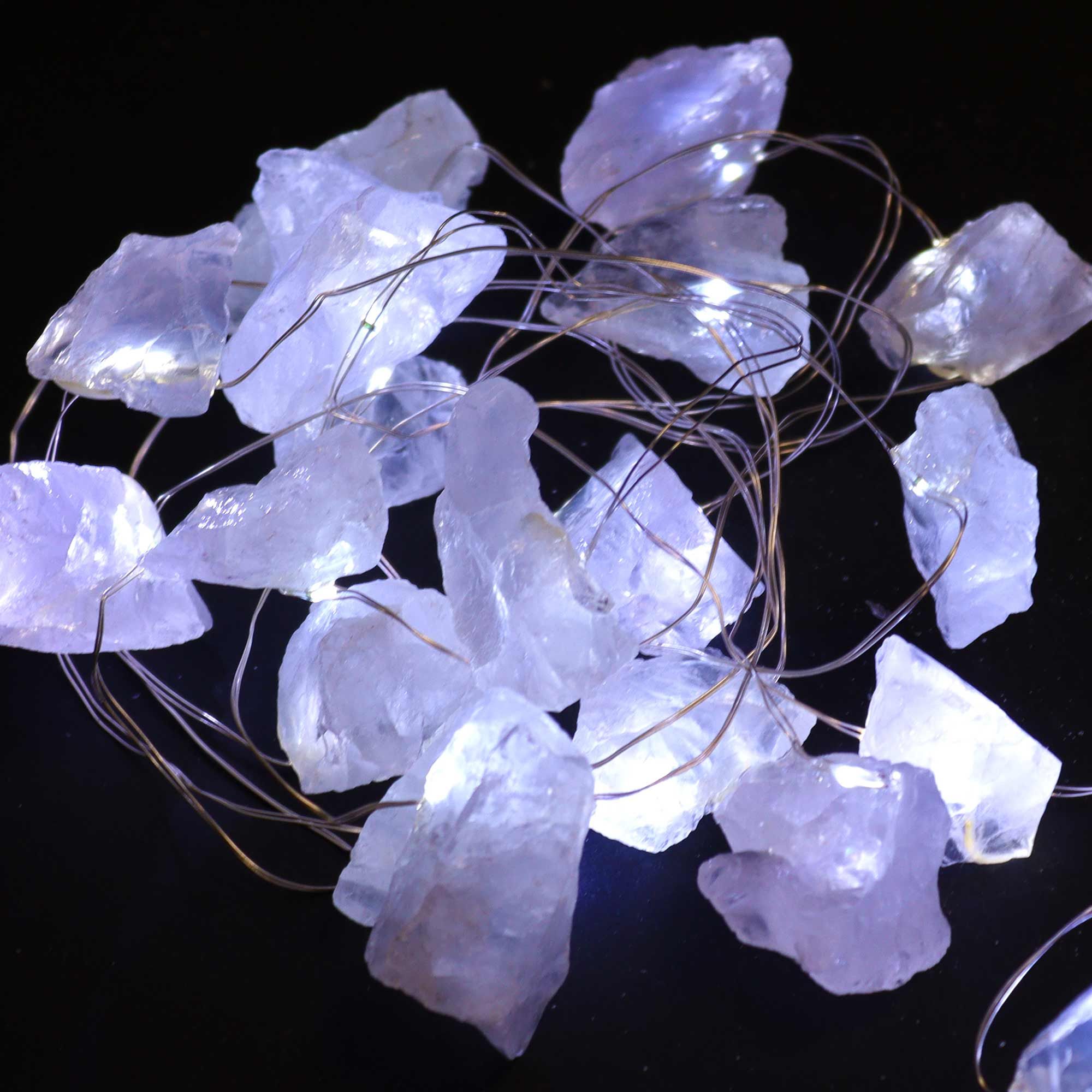 bG9jYWw6Ly9tZWRpYS85US84RC82MFIzMEMxRzZSV0s4RDlRL2FkYmZhMWY3LmpwZWc.jpg Gemstone Enchantment Lights - Rock Quartz - Image 3