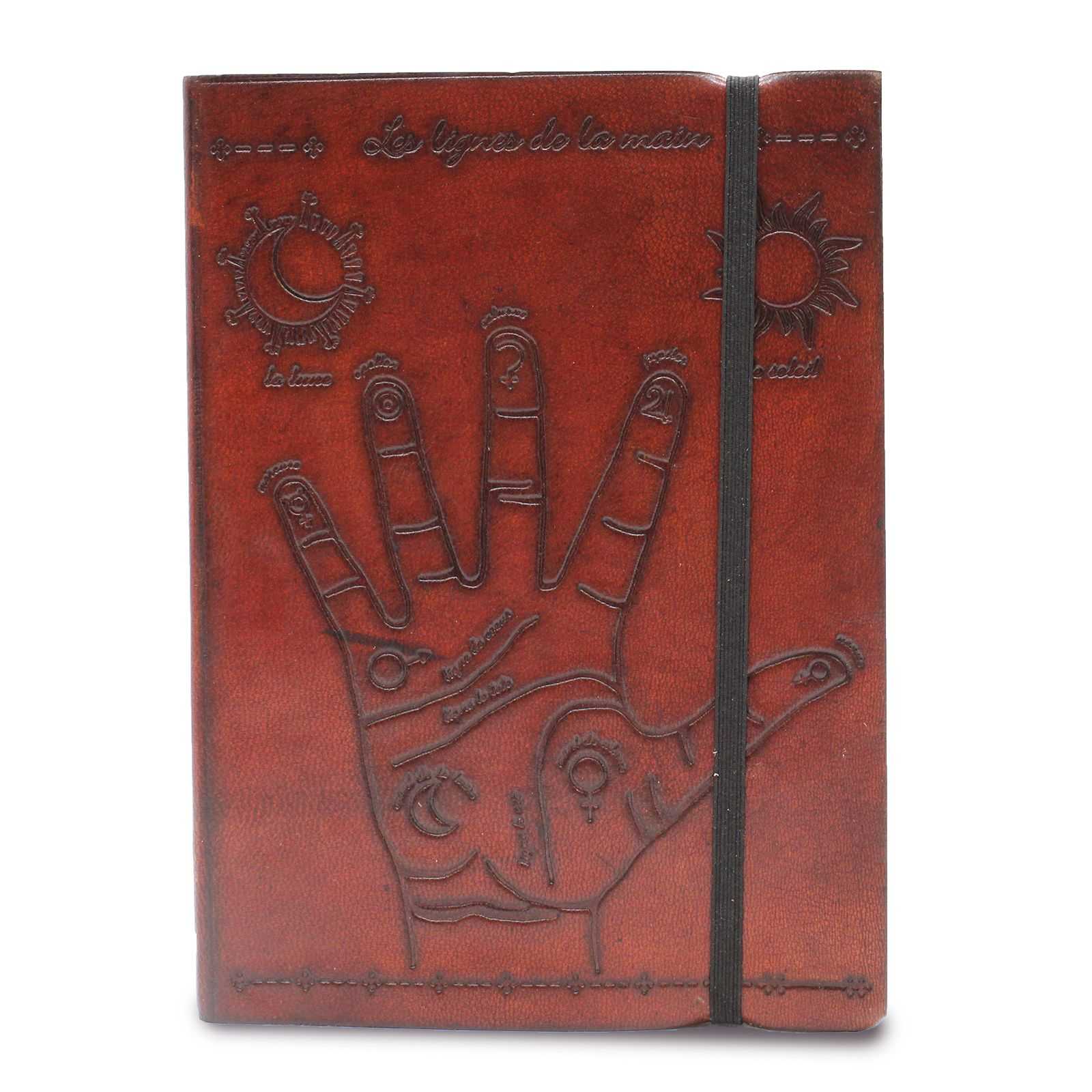 bG9jYWw6Ly9tZWRpYS85US8yQy82MFIzMEMxRzZSVDMyQzlRLzM1ZDFiM2FmLmpwZWc-1.jpg Small Notebook with strap - Palmistry - Image 2