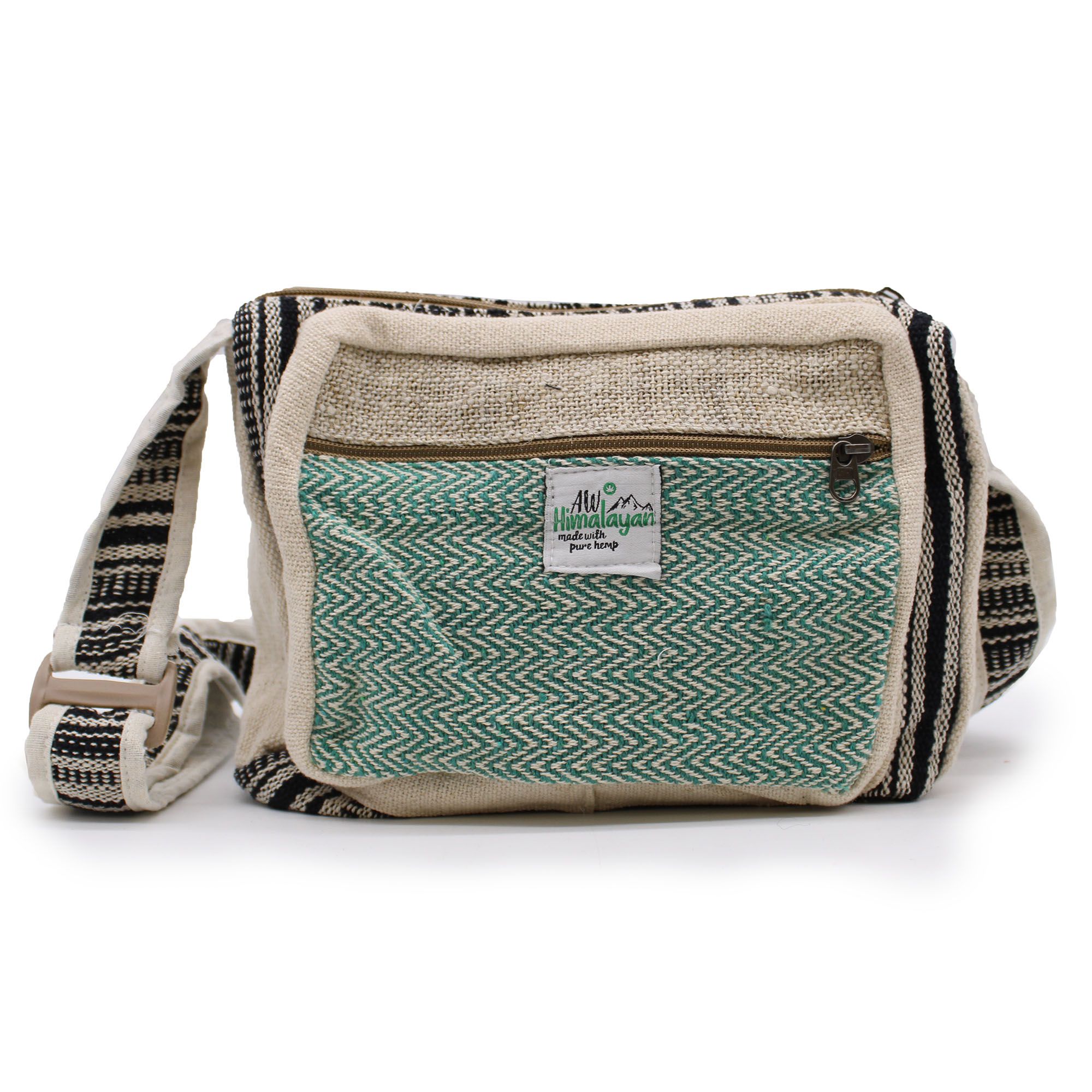 bG9jYWw6Ly9tZWRpYS8xRy82RS82MFIzMEMxRzZSUjM2RTFHL2E2OGJiNWFkLmpwZWc.jpg Messenger Bag - Hemp & Cotton - Image 6