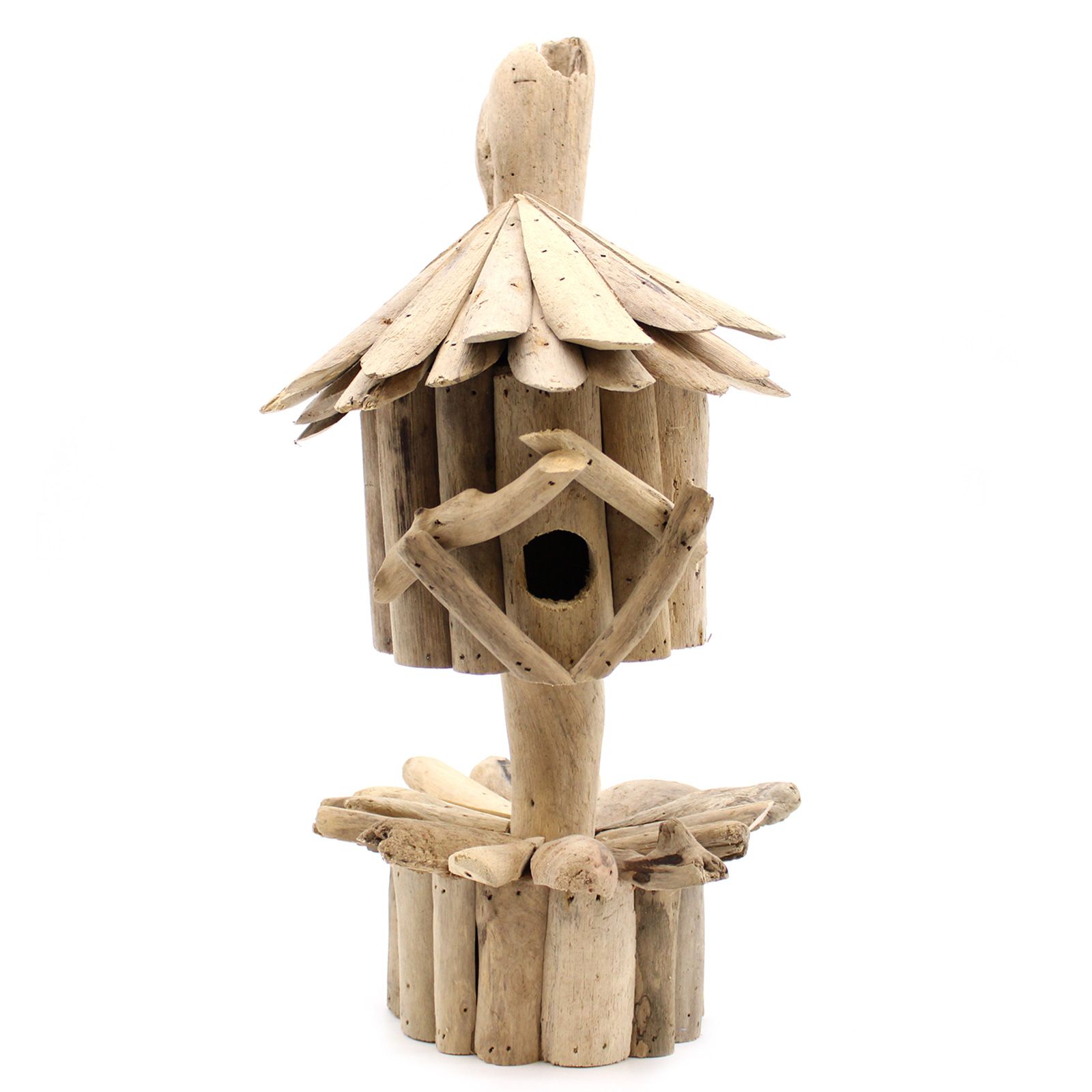 bG9jYWw6Ly9tZWRpYS8xRy9FQy82MFIzMEMxRzZSVDNFQzFHLzgzNjZjYzUwLmpwZWc.jpg Driftwood Birdbox - On Stand