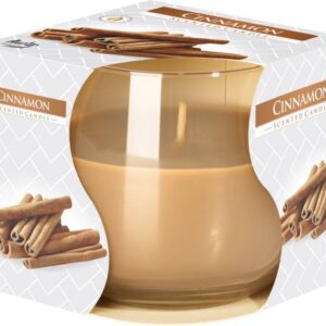 Scented Glass Jar Candle - Cinnamon