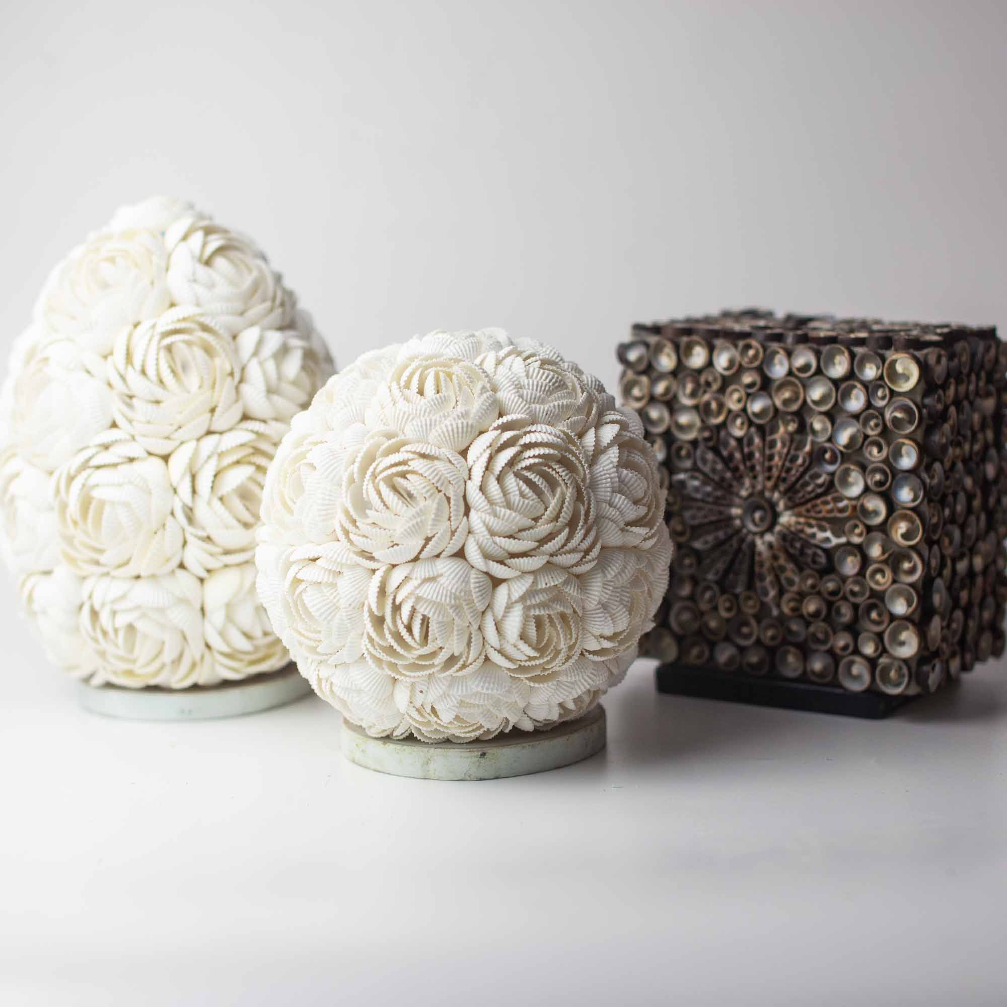 bG9jYWw6Ly9tZWRpYS8xSi82RS82MFIzMEMxRzZXUzM2RTFKLzFkNzVjODcyLmpwZWc-3.jpg Boho Sea Shell Lamp - Rose Oval - 20cm - Image 3