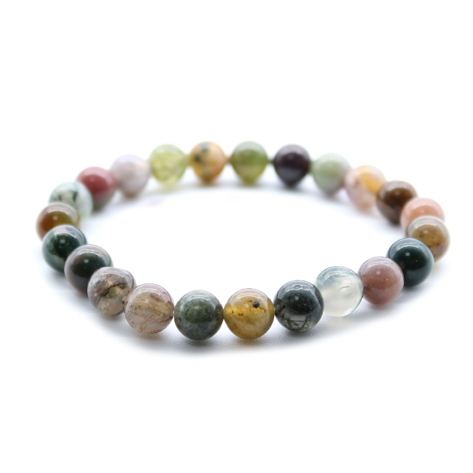 bG9jYWw6Ly9tZWRpYS8xSi9HQy82MFIzMEMxRzZHVktHQzFKLzRiNTcxYjVkLmpwZWc.jpg Power Bracelet - Moss Agate - Image 2