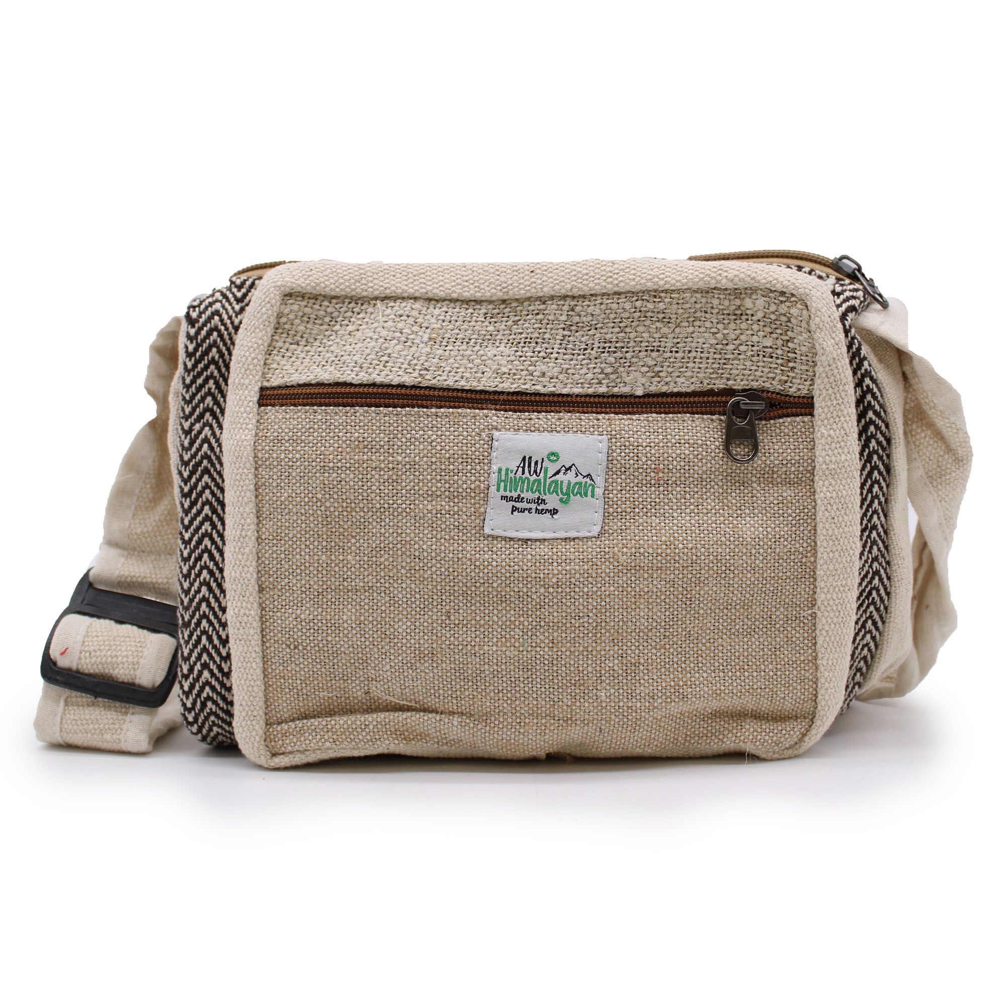 bG9jYWw6Ly9tZWRpYS8xSy82RS82MFIzMEMxRzZSUjM2RTFLLzJkNWUzNTFjLmpwZWc.jpg Messenger Bag - Hemp & Cotton - Image 2