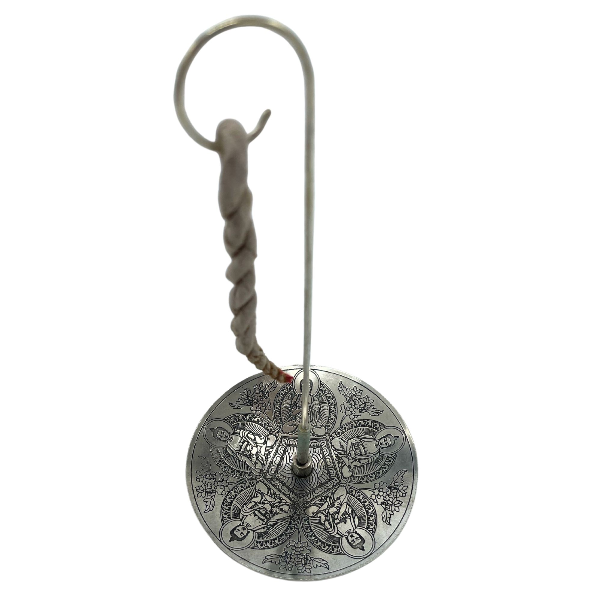 bG9jYWw6Ly9tZWRpYS8xSy8wRC82MFIzMEMxRzZXUkswRDFLLzMwYWZmNzZlLmpwZWc.jpg Rope Incense and Silver Plated Holder Set - Pancha Buddha - Image 4