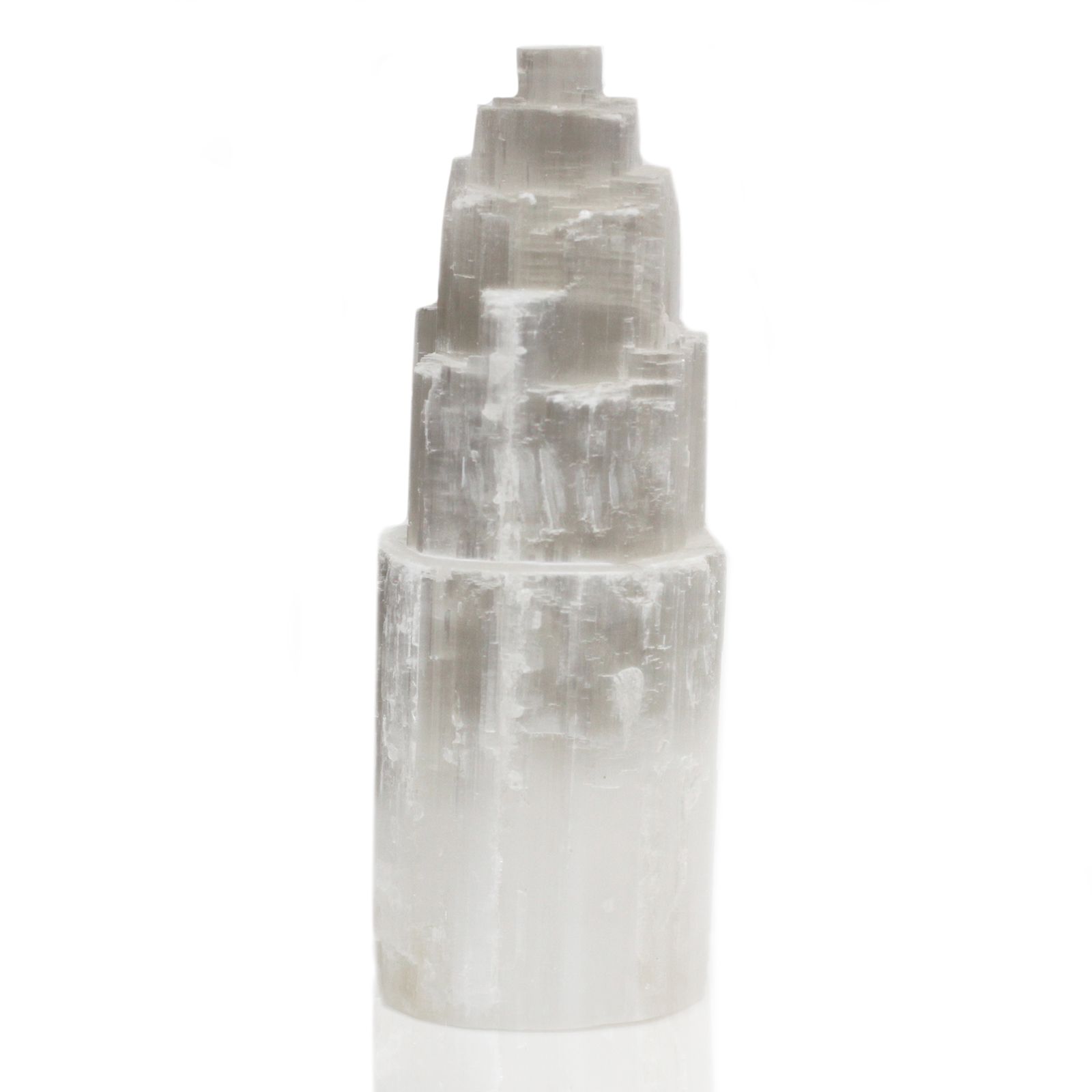 bG9jYWw6Ly9tZWRpYS8xSy9DQy82MFIzMEMxRzZNVktDQzFLLzUwNGFkMTc1LmpwZWc.jpg Natural Selenite Tower Lamp - 25 cm