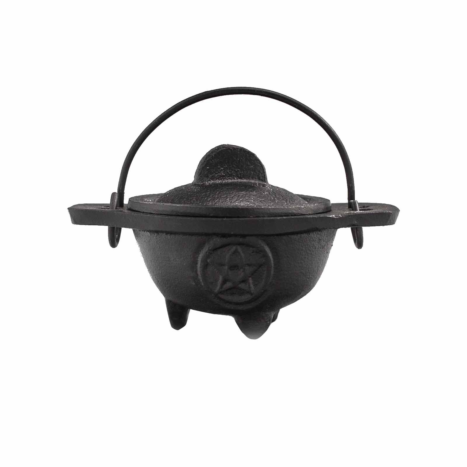 bG9jYWw6Ly9tZWRpYS8xSy9FRC82MFIzMEMxRzZSV0tFRDFLLzRlMWI4YTM3LmpwZWc.jpg Cast Iron Cauldron with Pentagon 5x9cm