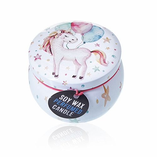 bG9jYWw6Ly9tZWRpYS8xTS9DQy82MFIzMEMxRzZNVjNDQzFNLzNhZDQxMTczLmpwZWc.jpg Art Tin Candle - Assorted Design - Unicorns - Moonstone - Image 10