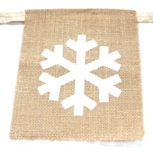 Natural Bunting - MERRY CHRISTMAS