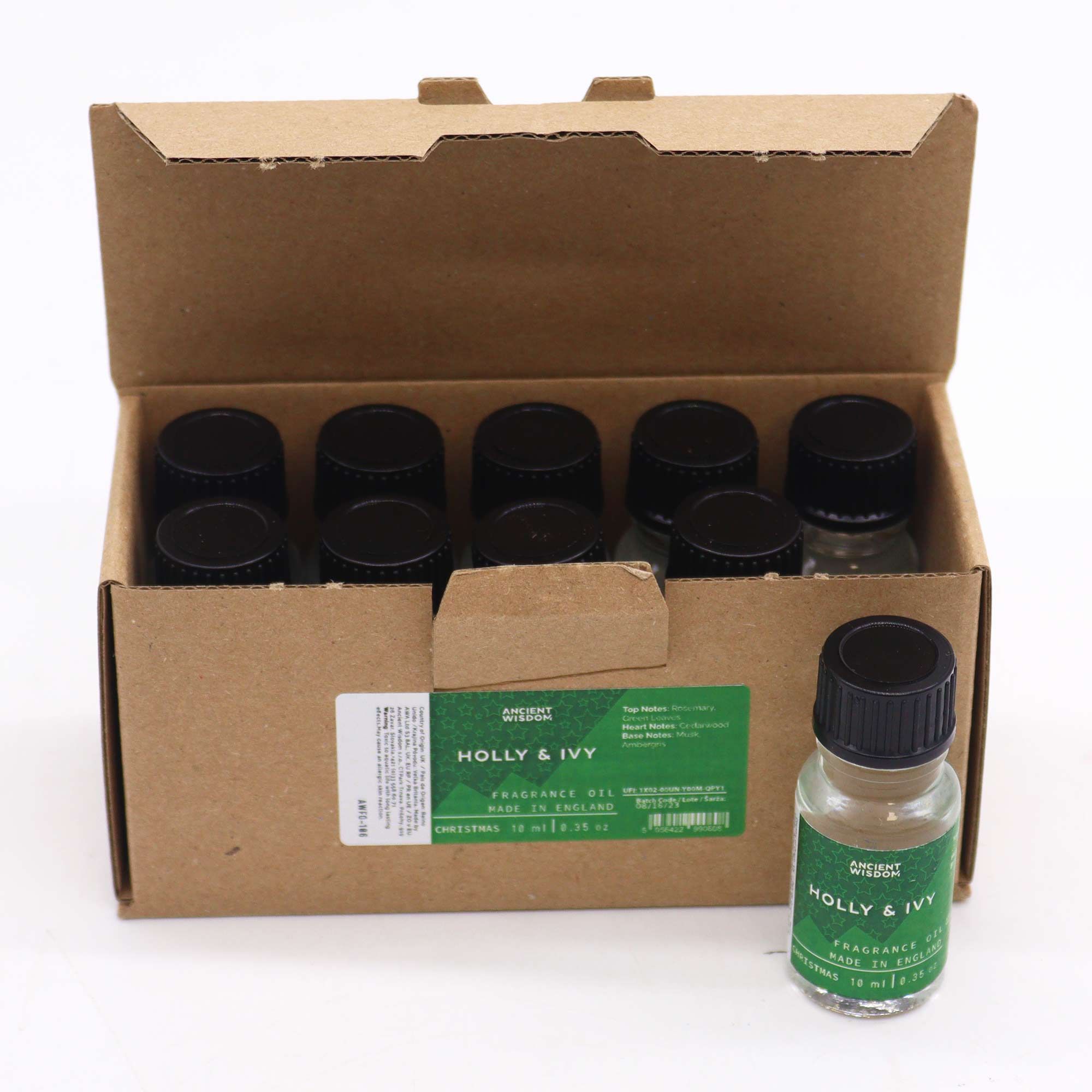 bG9jYWw6Ly9tZWRpYS8xTi80RS82MFIzMEMxRzZSV0s0RTFOLzc2ZjNjODkxLmpwZWc.jpg Holly & Ivy Fragrance Oil 10ml - Image 2