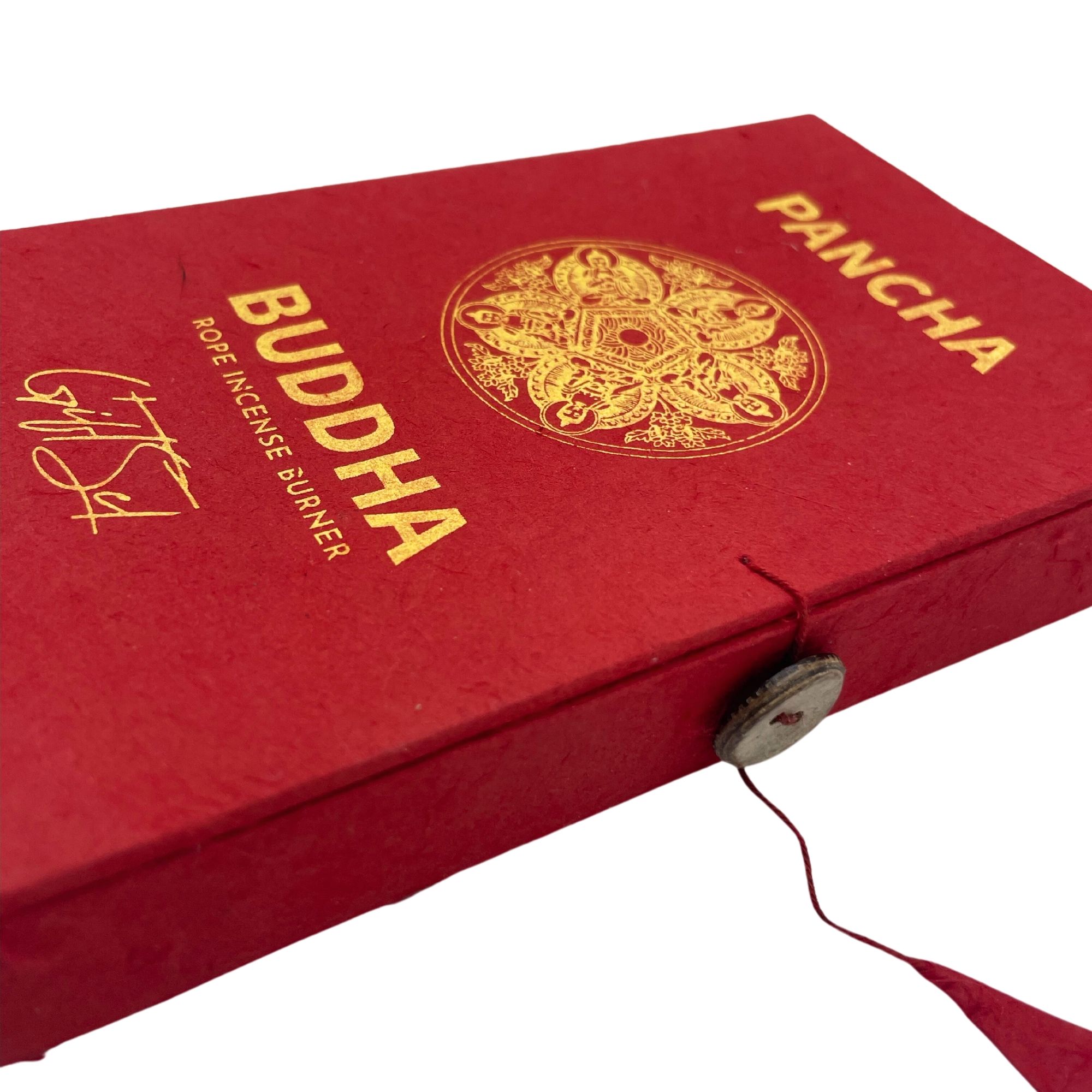 bG9jYWw6Ly9tZWRpYS8xTi8wRC82MFIzMEMxRzZXUkswRDFOL2Y3N2VjNjU0LmpwZWc.jpg Rope Incense and Silver Plated Holder Set - Pancha Buddha - Image 5