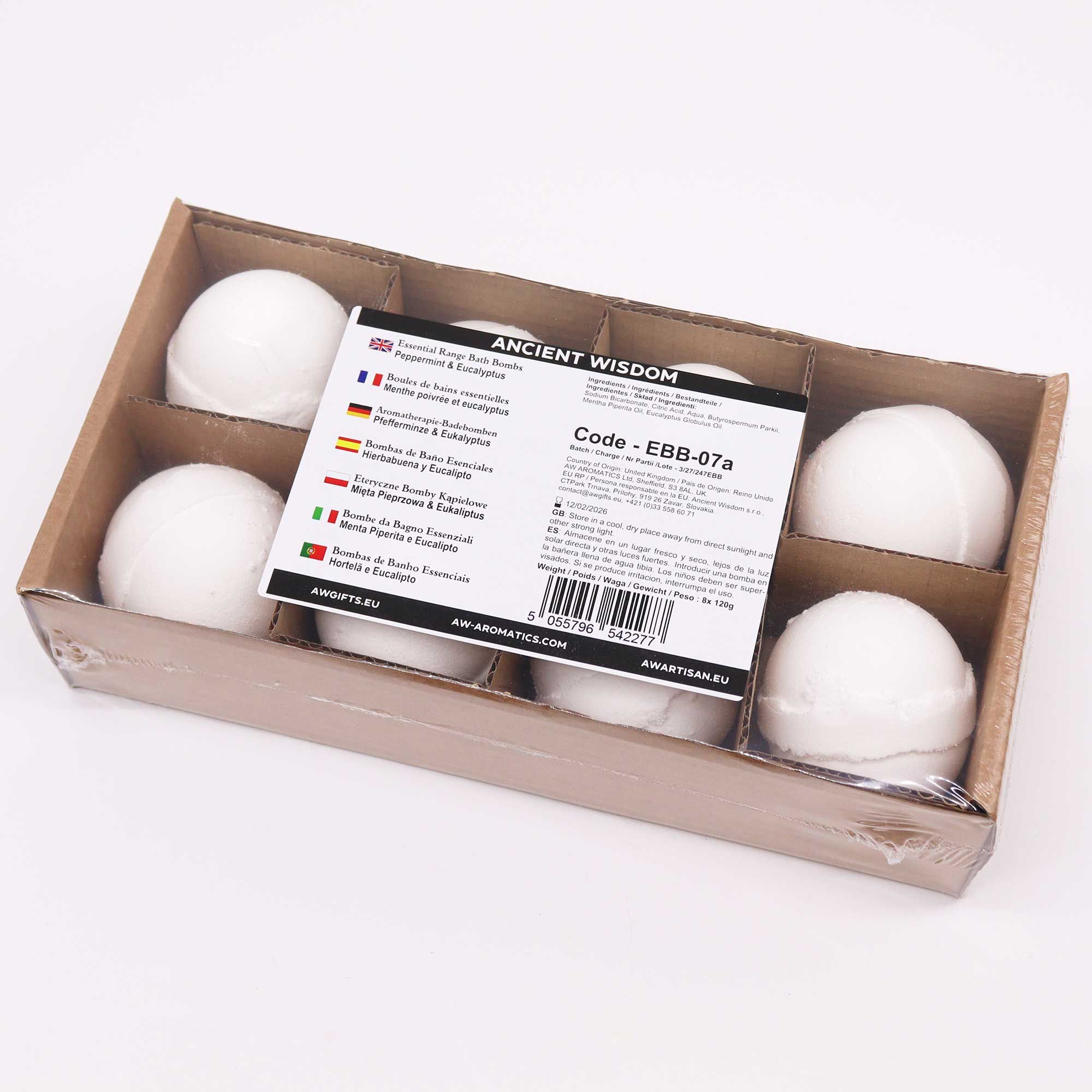 bG9jYWw6Ly9tZWRpYS8xTi8yRC82MFIzMEMxRzZXUzMyRDFOLzZmNGE0MjE1LmpwZWc.jpg Essential Oil Bath Bomb - Peppermint & Eucalyptus - Image 2