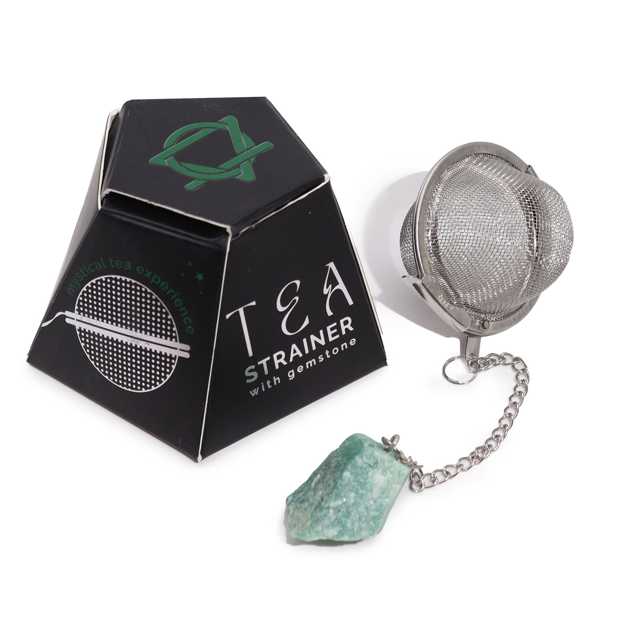 bG9jYWw6Ly9tZWRpYS8xUC9HQy82MFIzMEMxRzZSVzNHQzFQLzkwYzFmMzVjLmpwZWc.jpg Raw Crystal Gemstone Tea Strainer - Green Aventurine