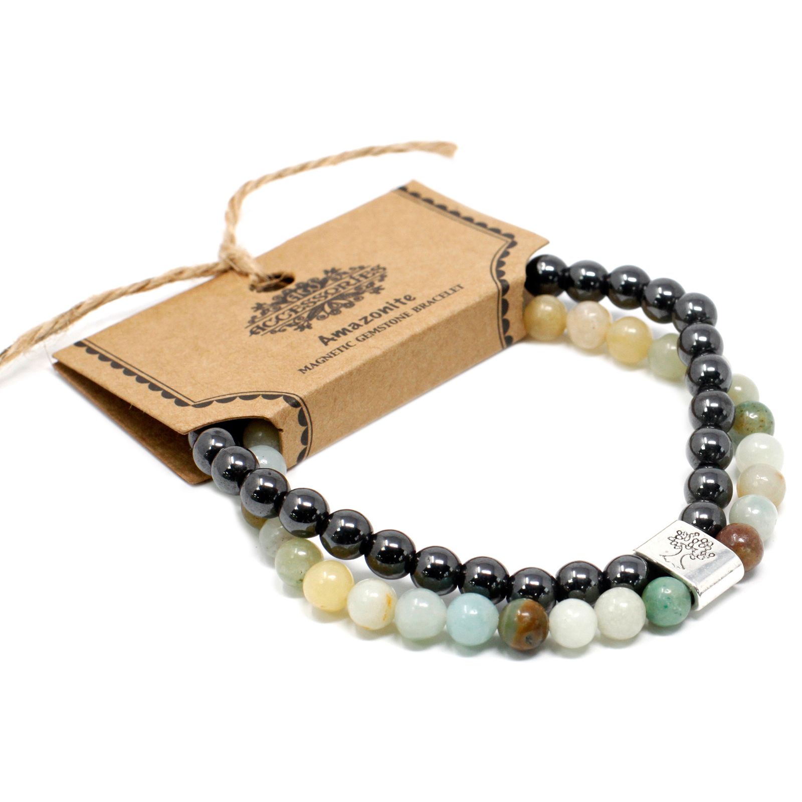 bG9jYWw6Ly9tZWRpYS8xUC9KRC82MFIzMEMxRzZNVktKRDFQLzBmZDc2NDEwLmpwZWc.jpg Magnetic Gemstone Bracelet - Amazonite - Image 2