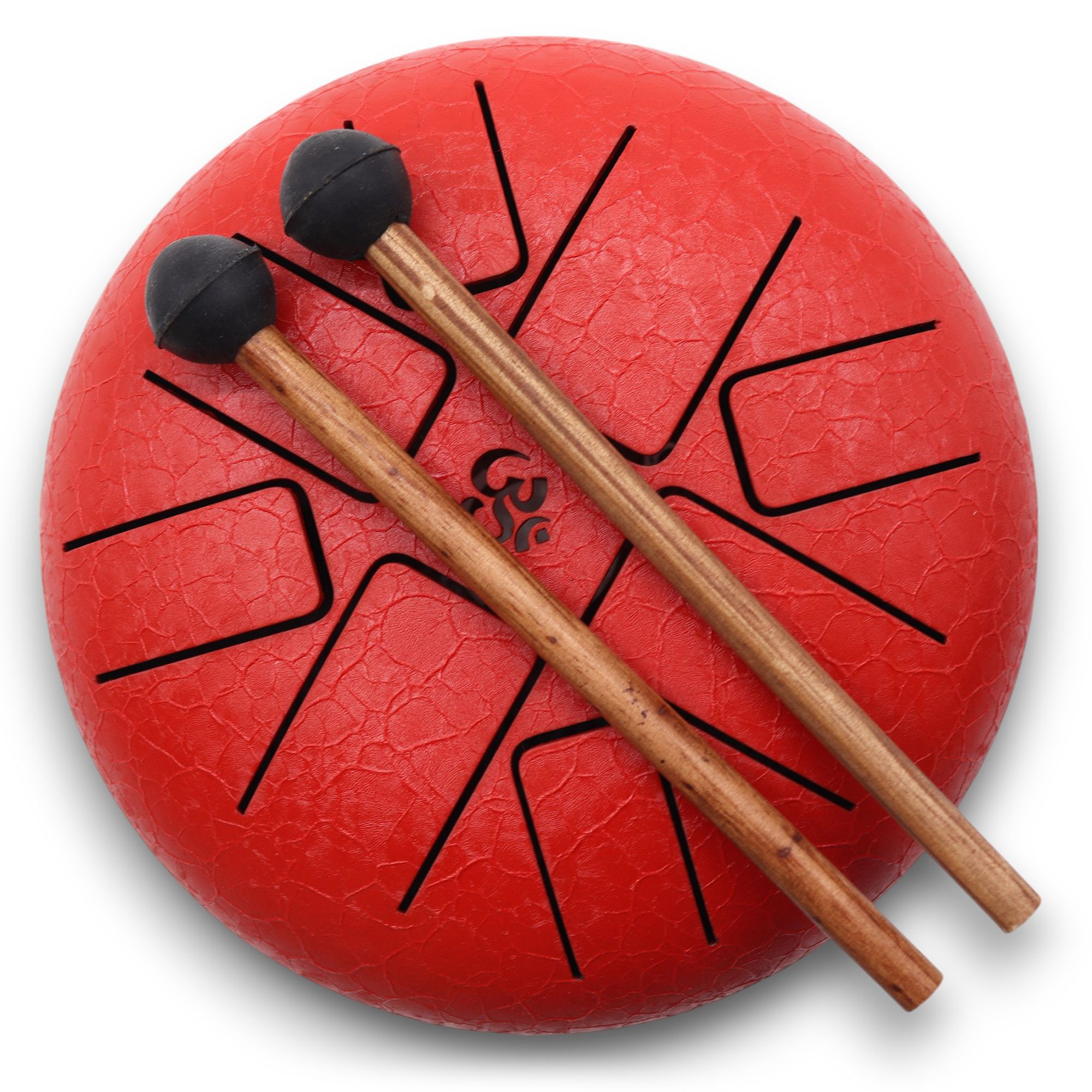 bG9jYWw6Ly9tZWRpYS8xUS82RS82MFIzMEMxRzZXVDM2RTFRLzAxZTNiZTE1LmpwZWc.jpg Med Hapi Drum Om Red- 22x16cm