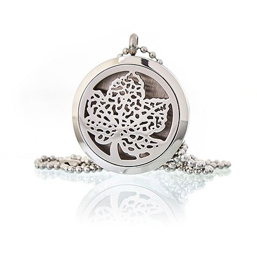 bG9jYWw6Ly9tZWRpYS8xUS84RS82MFIzMEMxRzZNVEs4RTFRLzZhNWIwZTc4LmpwZWc.jpg Aromatherapy Diffuser Necklace - Leaf 30mm - Image 5