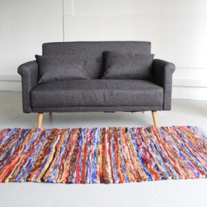Large Velvet Rug - 105x185cm