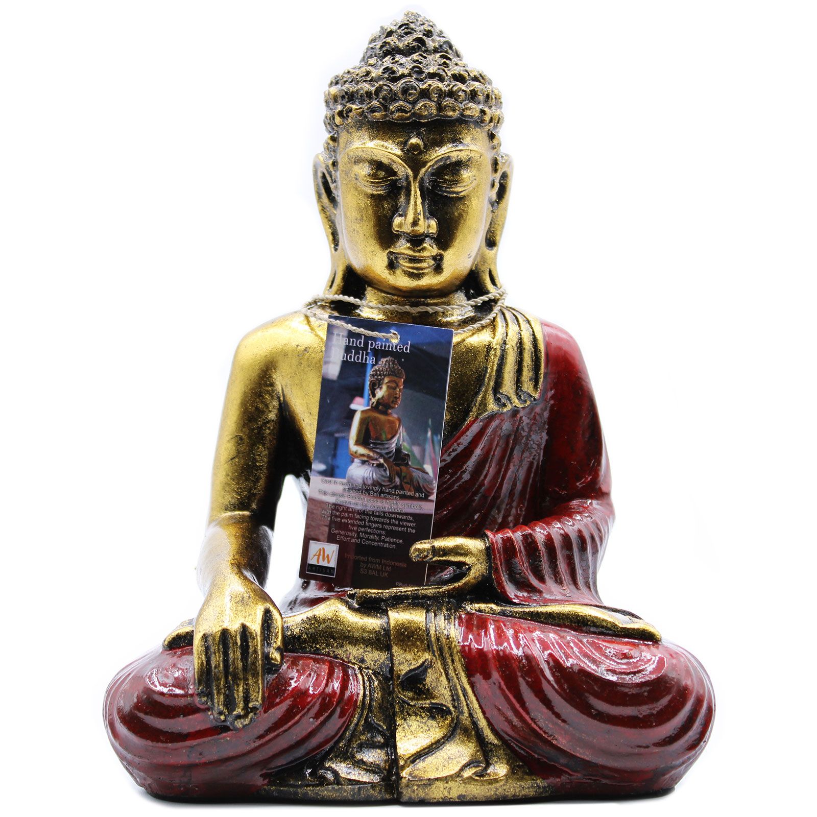 bG9jYWw6Ly9tZWRpYS8xUS8wRS82MFIzMEMxRzZSUjMwRTFRLzhhNjJmOTBjLmpwZWc.jpg Red & Gold Buddha - Large - Image 2