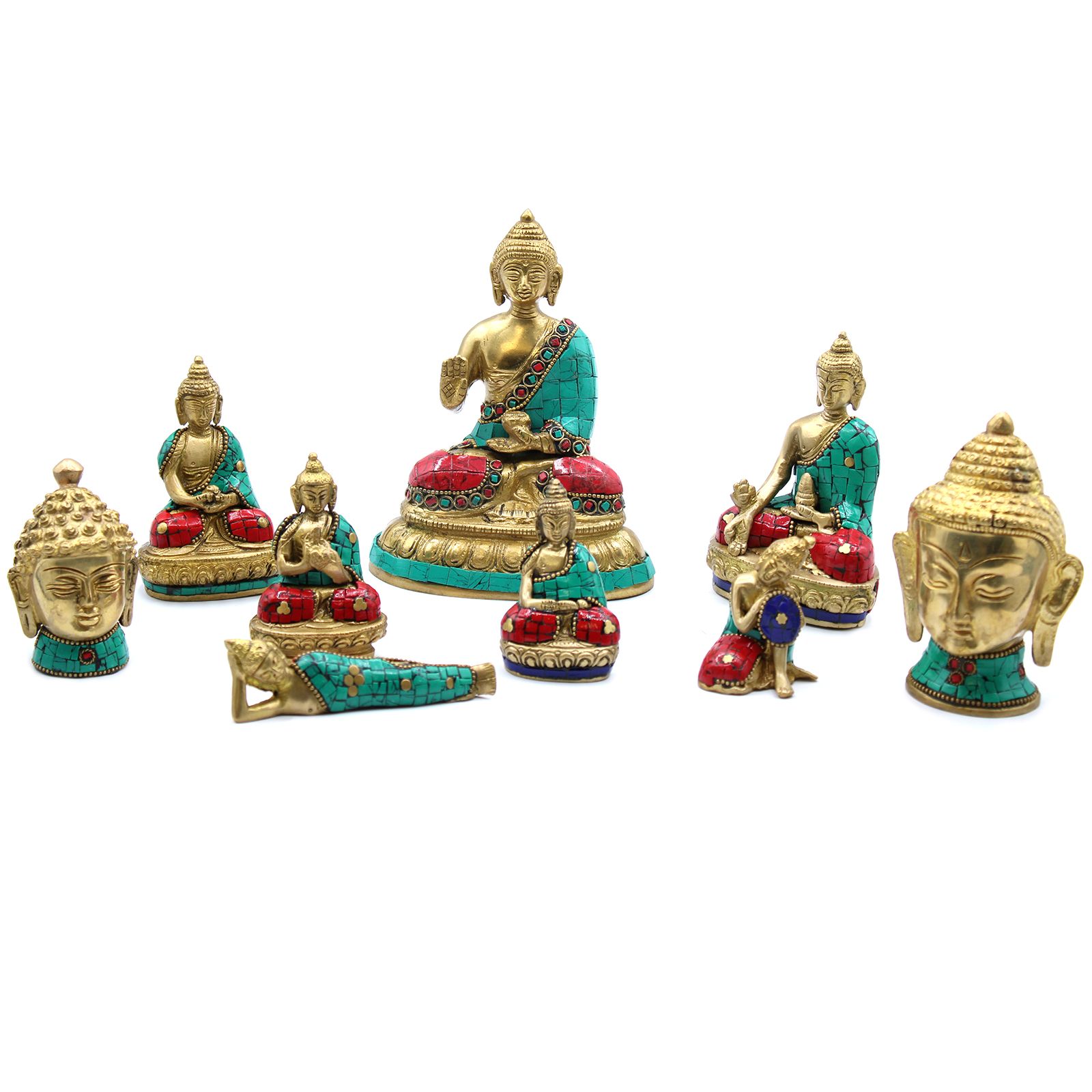 bG9jYWw6Ly9tZWRpYS8xUS8yRC82MFIzMEMxRzZSUksyRDFRL2VkN2UwOTc0LmpwZWc-1.jpg Brass Buddha Figure - Blessing - 15cm - Image 6