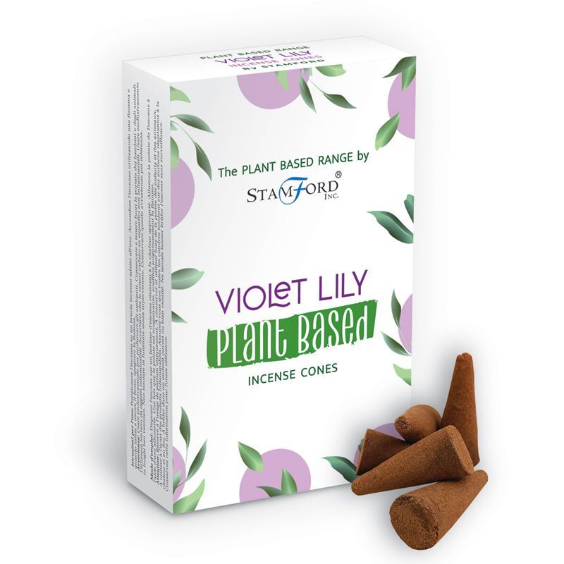 bG9jYWw6Ly9tZWRpYS8xUS9BQy82MFIzMEMxRzZSU0tBQzFRL2NjZDA4YThjLmpwZWc.jpg Plant Based Incense Cones - Violet Lilly