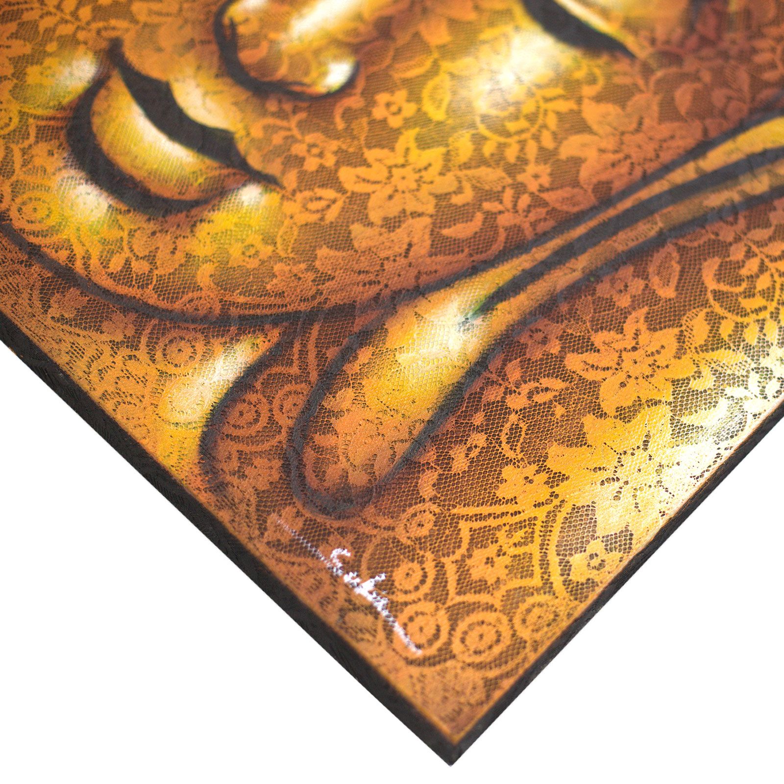 bG9jYWw6Ly9tZWRpYS8xUi80RS82MFIzMEMxRzZNV0s0RTFSL2M2MmM0NzBiLmpwZWc.jpg Buddha Painting - Gold Brocade Detail - Image 2