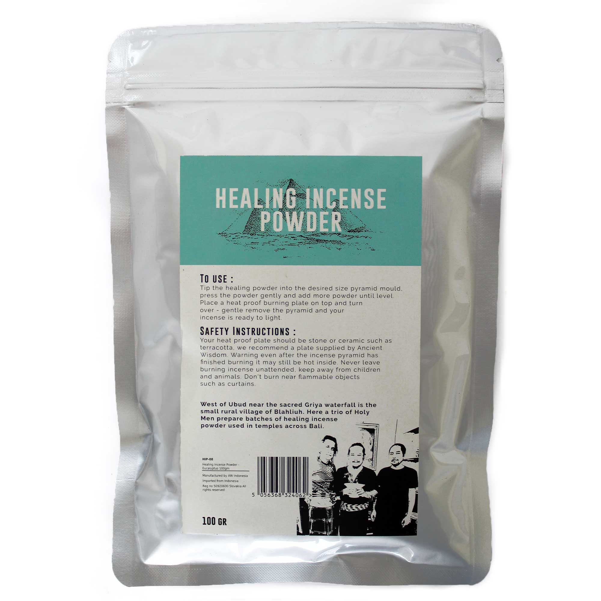 bG9jYWw6Ly9tZWRpYS8xUi82RS82MFIzMEMxRzZSVzM2RTFSL2FhNzgwODdiLmpwZWc.jpg Healing Incense Powder - Eucalyptus 100gm - Image 3
