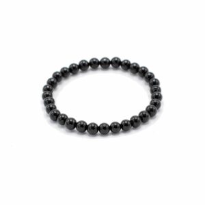 Gemstone Manifestation Bracelet - Black Agate - Protection