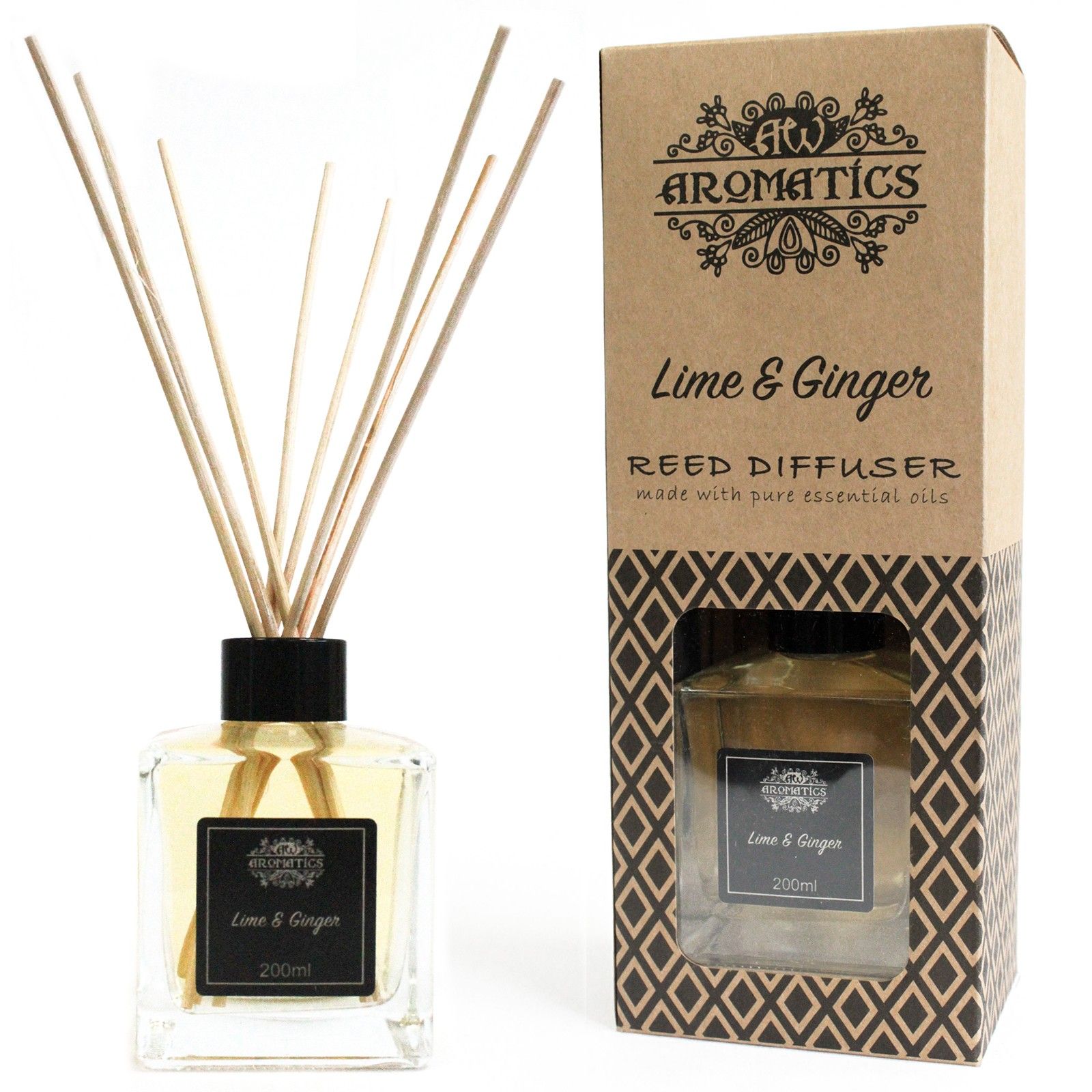 bG9jYWw6Ly9tZWRpYS8xUi8yRS82MFIzMEMxRzZHVzMyRTFSL2ZjOTYxNTIxLmpwZWc.jpg 200ml Lime & Ginger Essential Oil Reed Diffuser