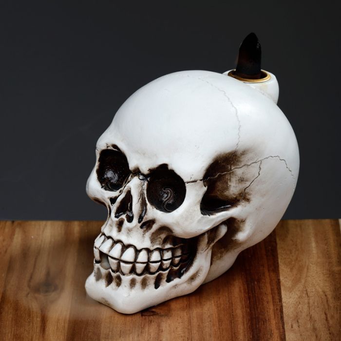 bG9jYWw6Ly9tZWRpYS8xUi9DRC82MFIzMEMxRzZSVDNDRDFSL2FmMjJjOTgyLmpwZWc.jpg Skull Backflow Incense Burner - Image 3