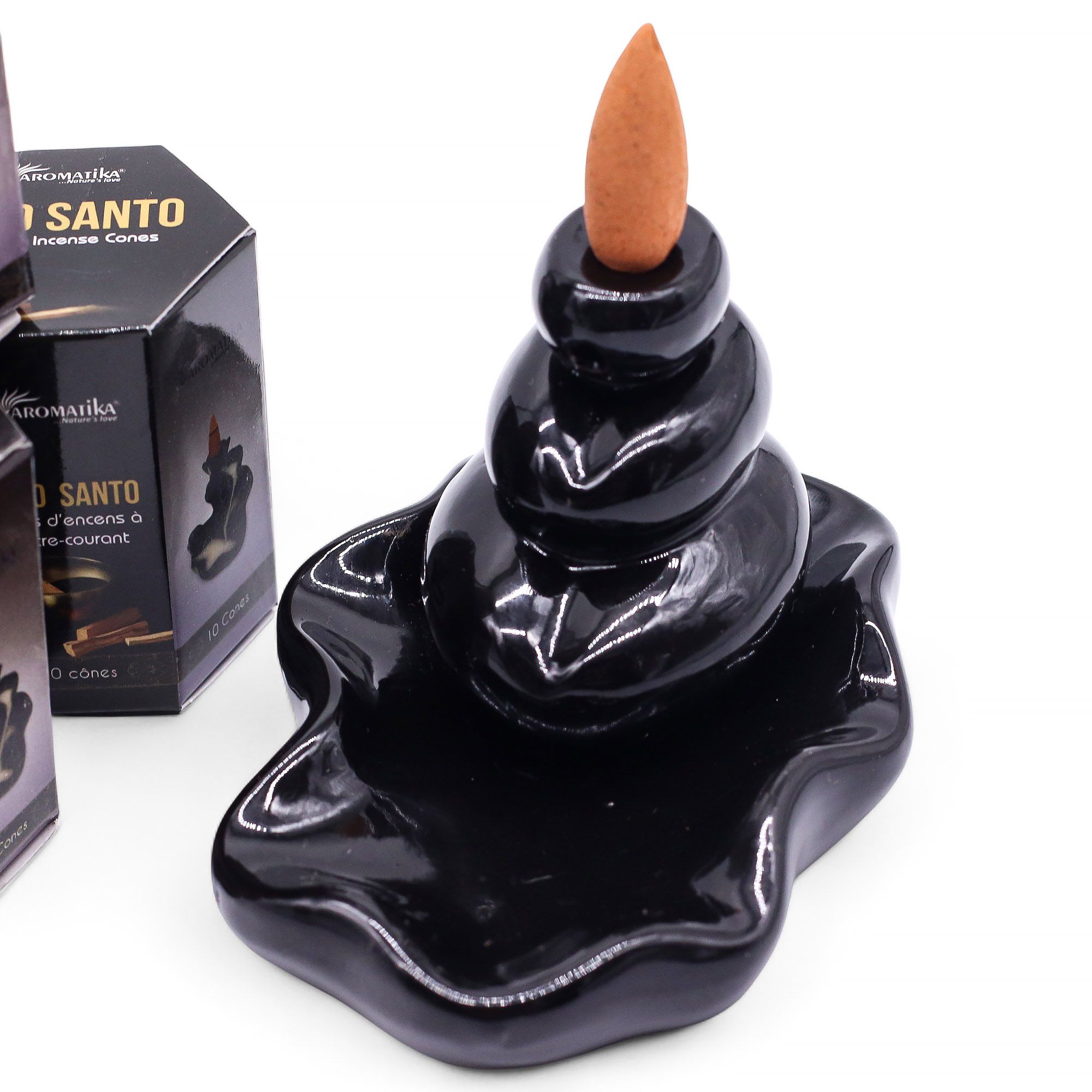 bG9jYWw6Ly9tZWRpYS8xUi9KRC82MFIzMEMxSjY0UktKRDFSLzkwMzQ3YWI1LmpwZw.jpg Pack of 10 Masala Backflow Incense - Palo Santo