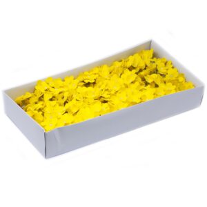 Flores Artesanas de sabão - Hortênsias - Amarelo