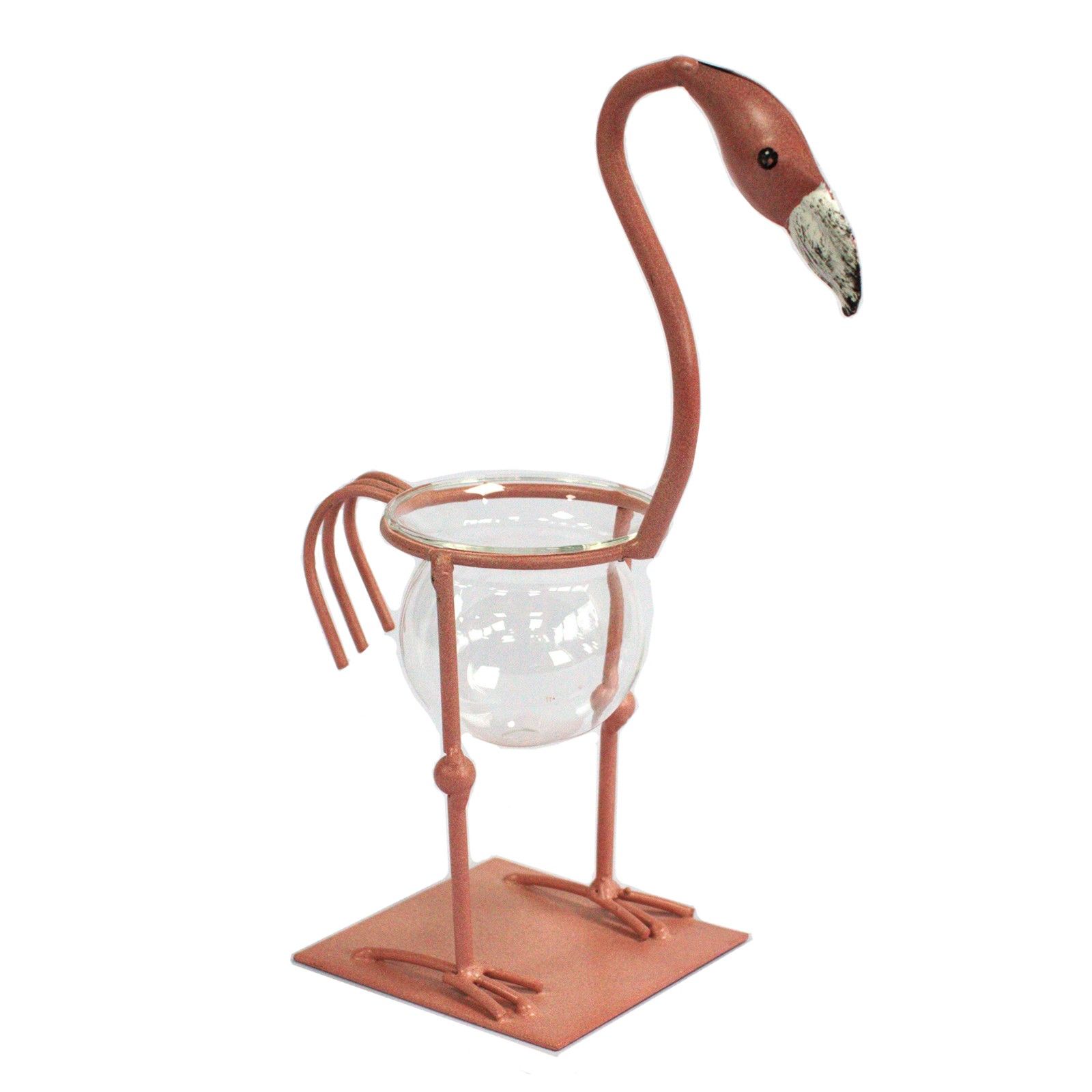 bG9jYWw6Ly9tZWRpYS9ISC8wQy82MFIzMEMxRzZNUjMwQ0hILzMxMTJlNzA3LmpwZWc.jpg Hydroponic Home Décor - Pink Metal Flamingo Des 2 - Image 4