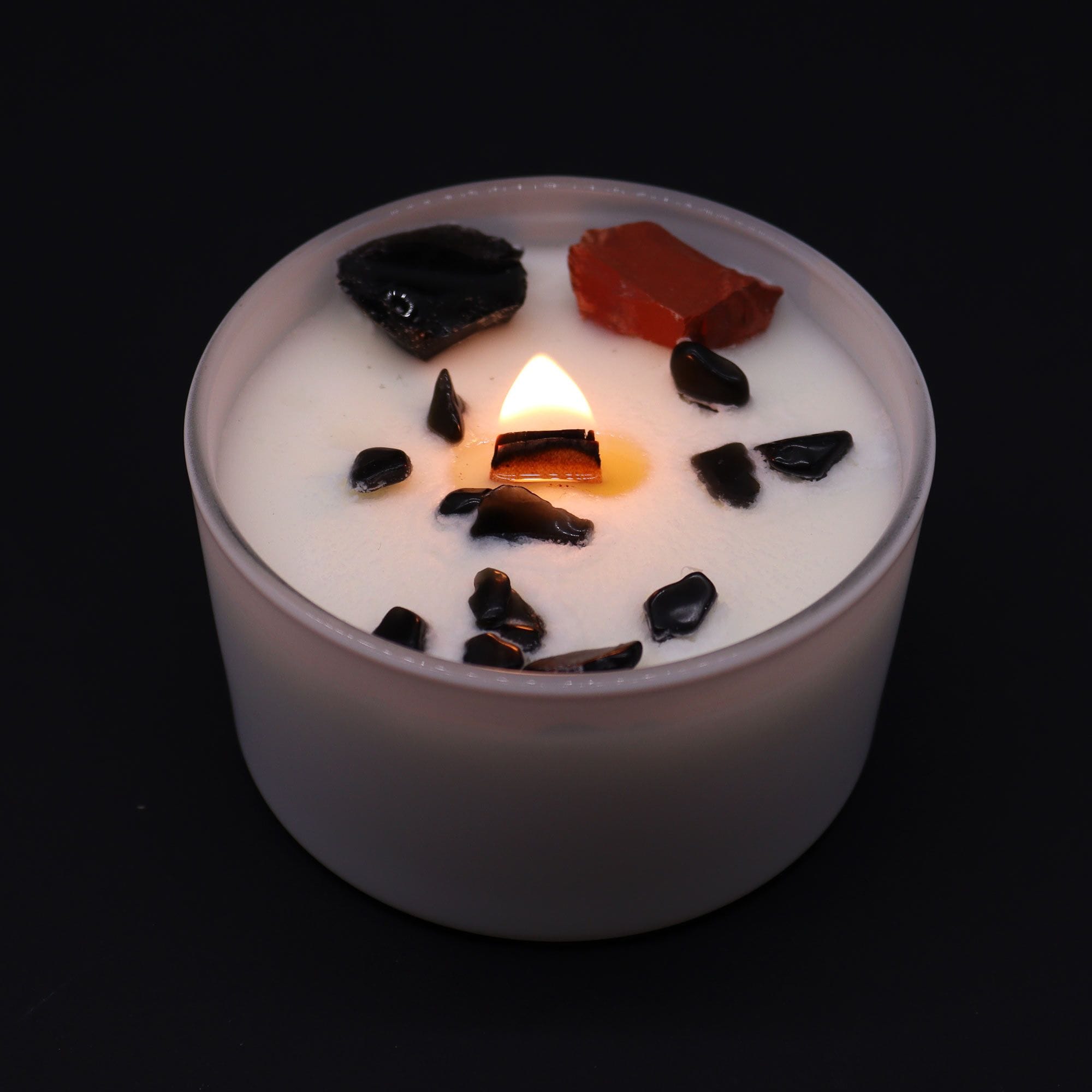 bG9jYWw6Ly9tZWRpYS9ISi8yQy82MFIzMEMxRzZXUjMyQ0hKLzU0YmEzMmVmLmpwZWc.jpg Chakra Crystal Candles - Root Chakra - Image 5