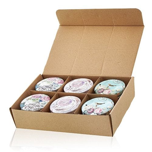 bG9jYWw6Ly9tZWRpYS9ISi9DRC82MFIzMEMxRzZNVjNDREhKLzk2NTc4MmE1LmpwZWc.jpg Art Tin Candle - Assorted Design - Parisian Weekend - Peonies - Image 7