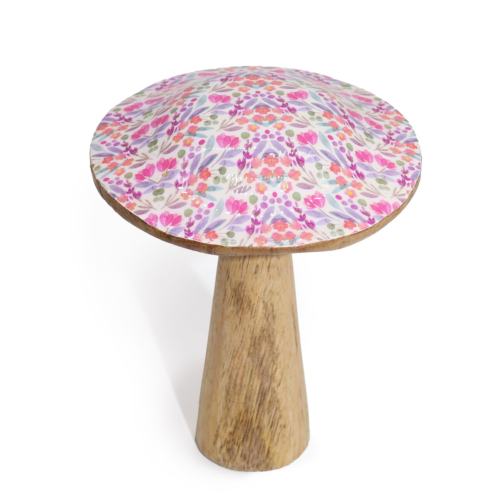 bG9jYWw6Ly9tZWRpYS9ISy8wQy82MFIzMEMxRzZXVDMwQ0hLL2QxNTM4YzYxLmpwZWc.jpg Med Wooden Mushroom - Pretty Floral