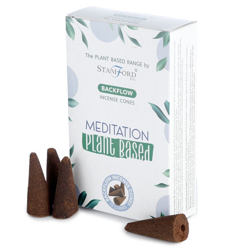 bG9jYWw6Ly9tZWRpYS9ISy9BRC82MFIzMEMxRzZSU0tBREhLLzM5NjRmZGEzLmpwZWc.jpg Plant Based Backflow Incense Cones - Meditation
