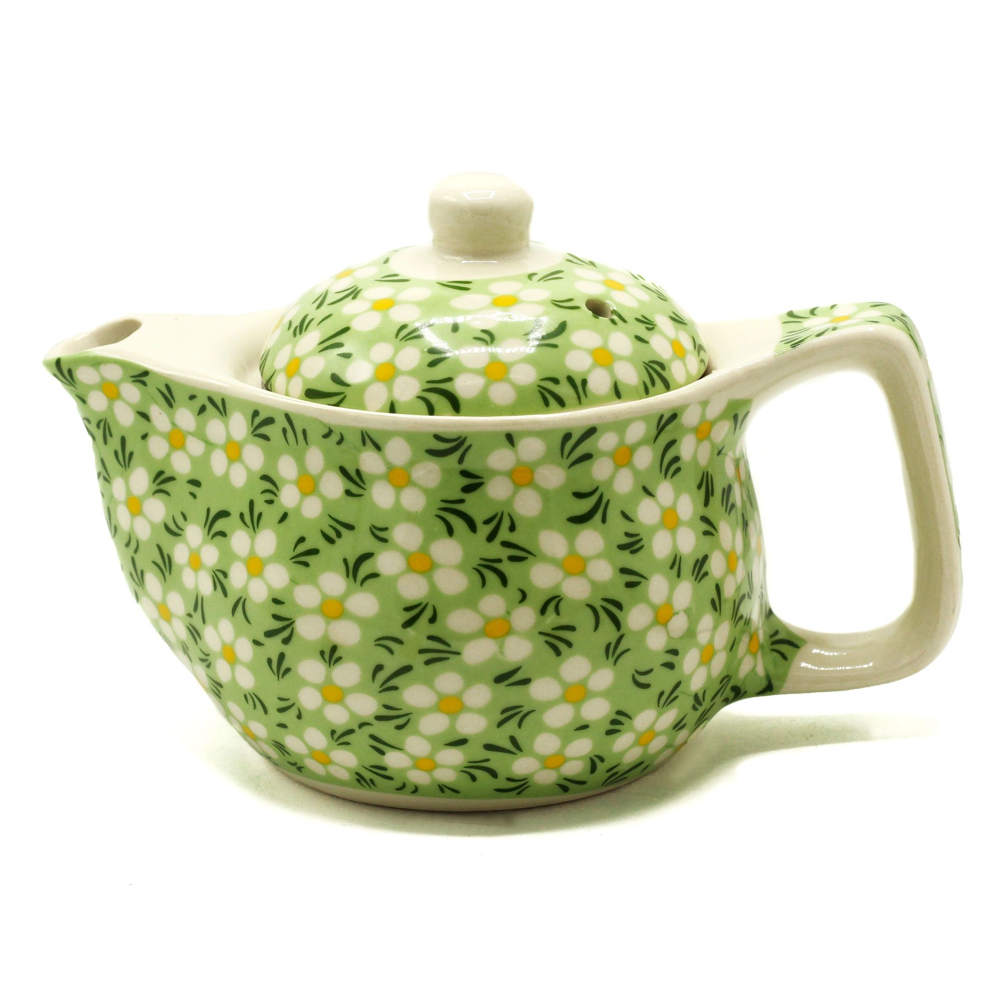 bG9jYWw6Ly9tZWRpYS9ISy9DRC82MFIzMEMxRzZXUktDREhLLzY2NWFhM2EzLmpwZWc.jpg Small Herbal Teapot - Green Daisey