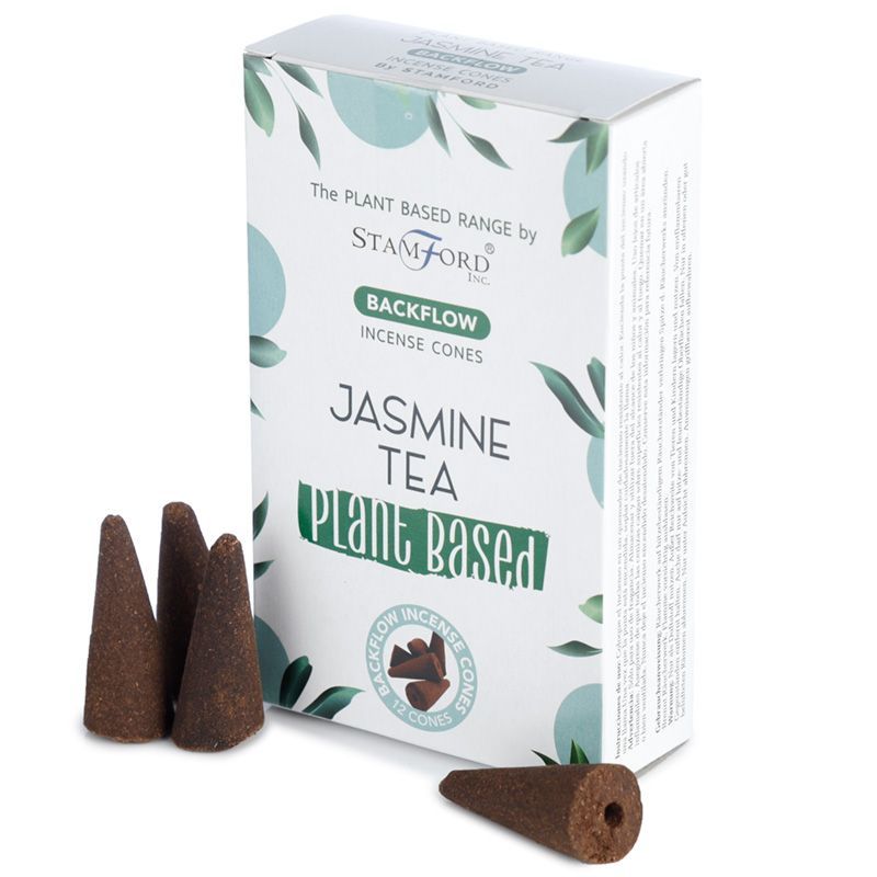 bG9jYWw6Ly9tZWRpYS9ITi9BQy82MFIzMEMxRzZSU0tBQ0hOL2QxYTdkZGUyLmpwZWc.jpg Plant Based Backflow Incense Cones - Jasmine Tea
