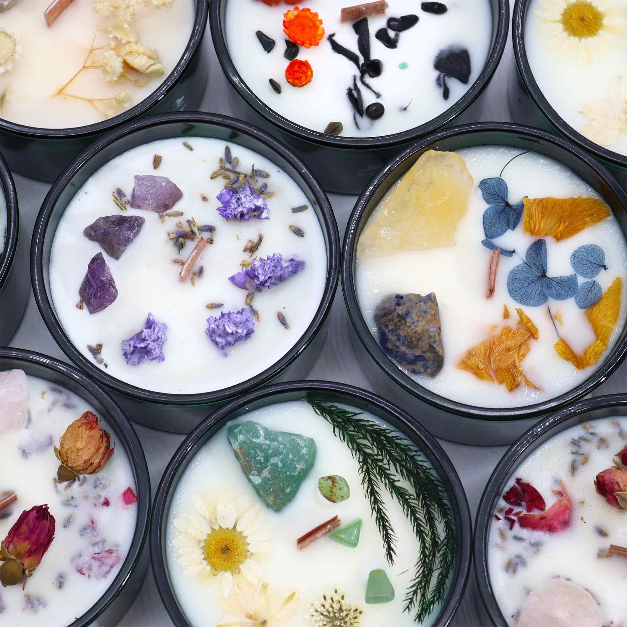 bG9jYWw6Ly9tZWRpYS9IUC84Qy82MFIzMEMxRzZXUks4Q0hQL2YzN2M3NjgzLmpwZWc.jpg Hop Hare Crystal Magic Flower Candle - The Moon - Image 6