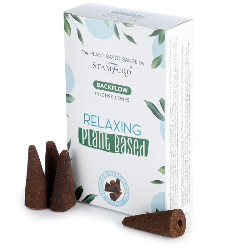 bG9jYWw6Ly9tZWRpYS9IUy9BRC82MFIzMEMxRzZSU0tBREhTLzc0NGRjZDkwLmpwZWc.jpg Plant Based Backflow Incense Cones - Relaxing