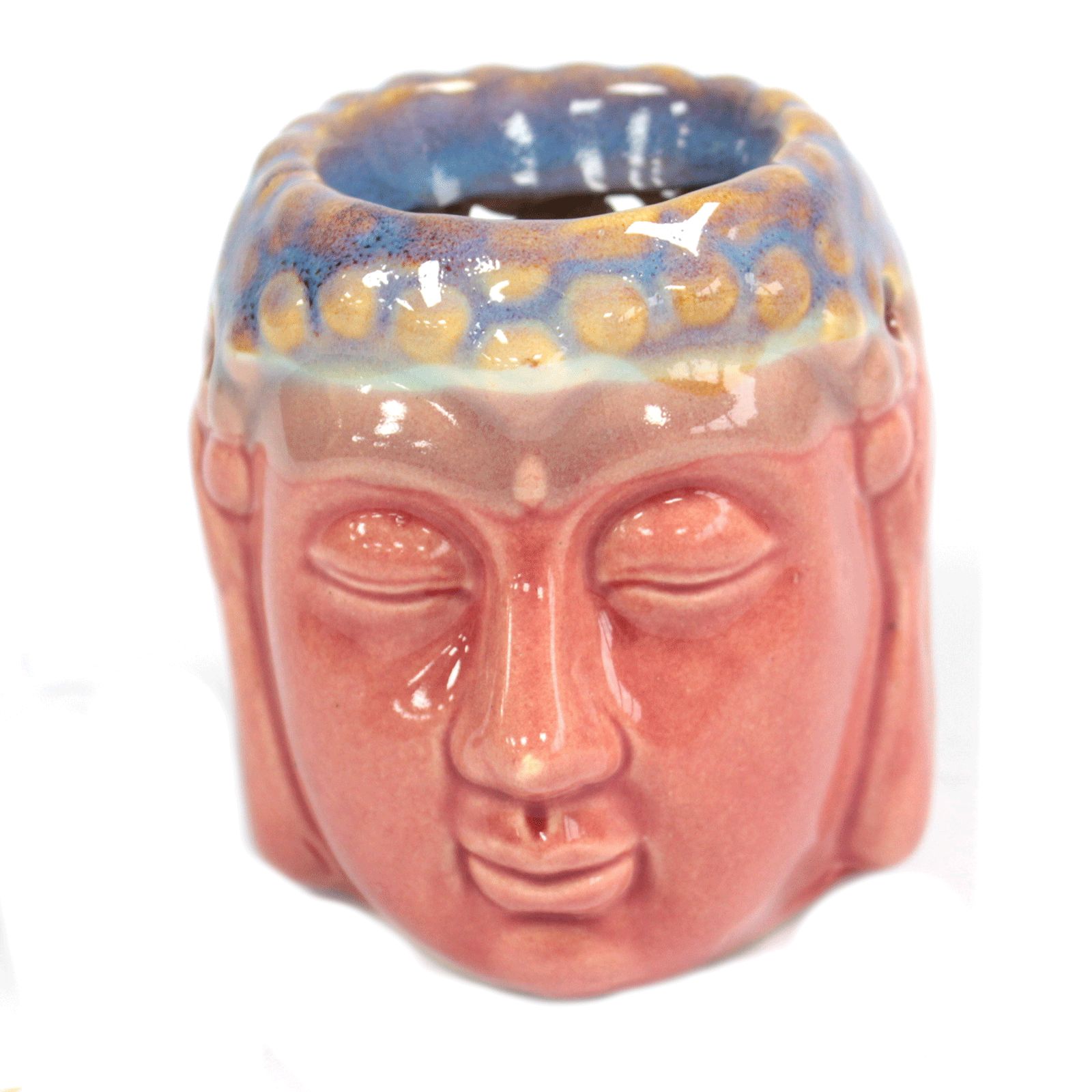 bG9jYWw6Ly9tZWRpYS9TRy9DRC82MFIzMEMxRzZHVktDRFNHLzViOWJkYjNhLnBuZw.jpg Buddha Oil Burner - Rose & Teal