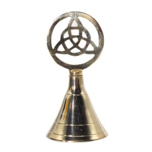 Altar Brass Bell - Triquetra